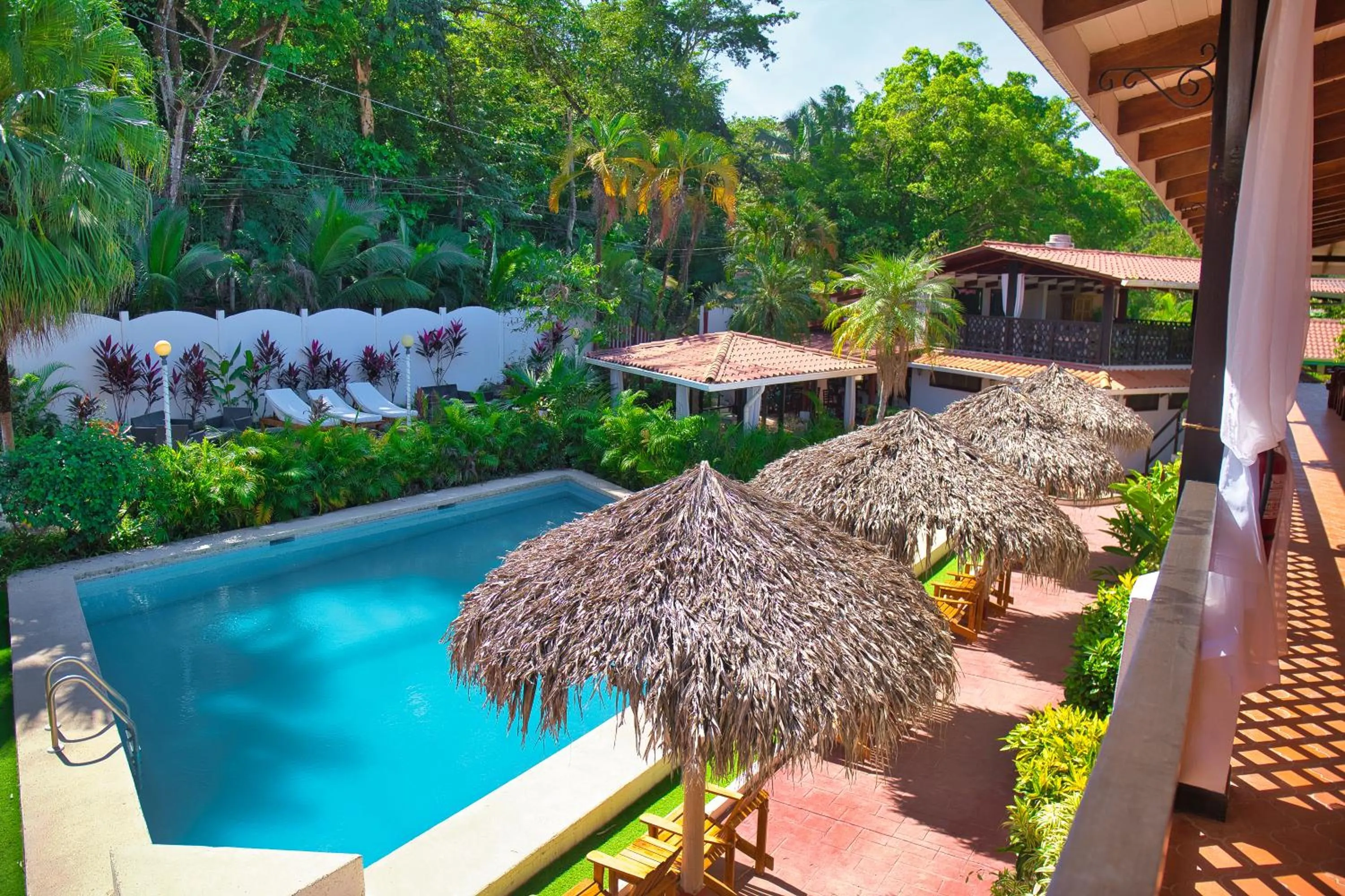Garden view in Samara Pacific Lodge
