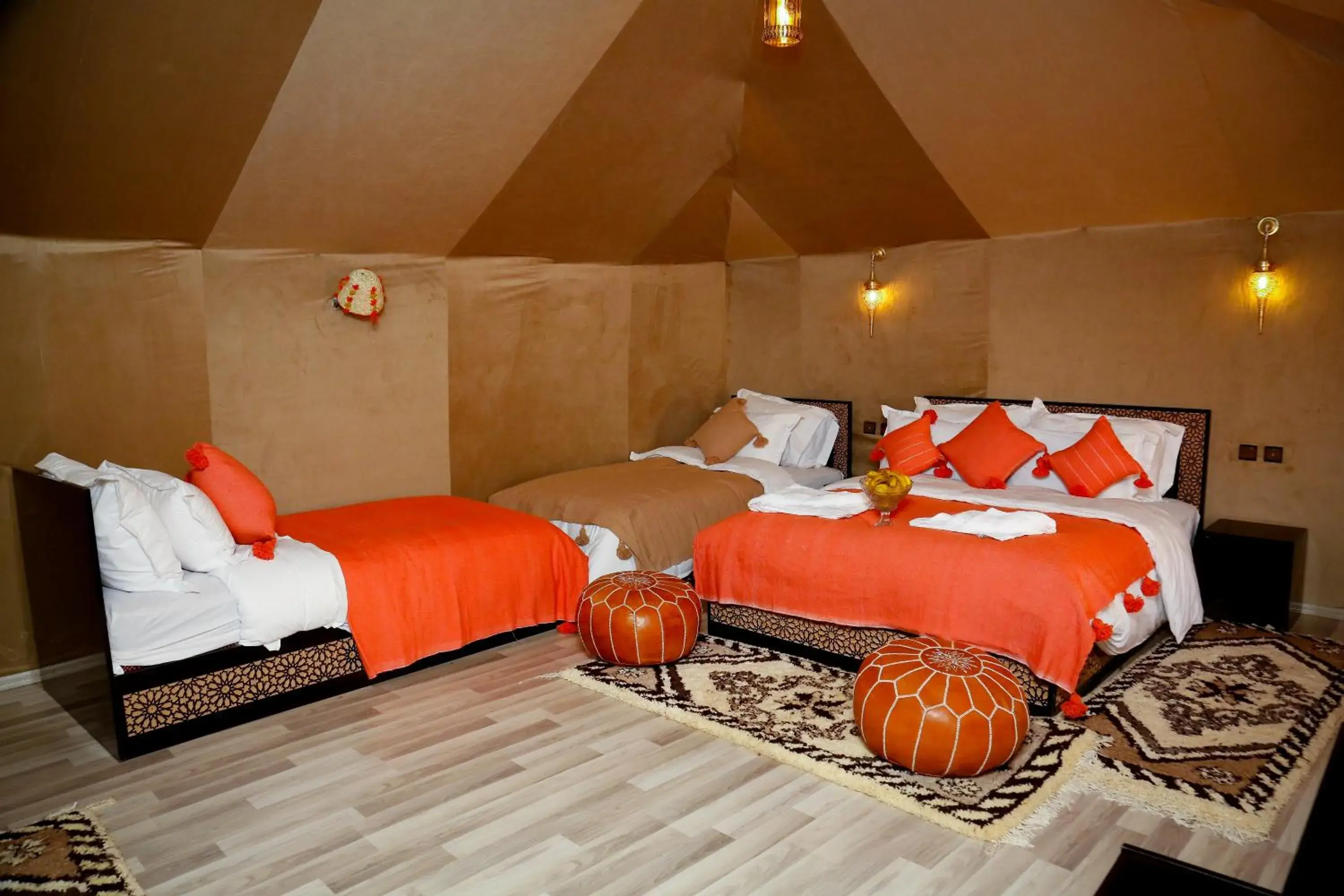 Deluxe Quadruple Room in Luxury berber style Deluxe Quadruple Room in Luxury berber style