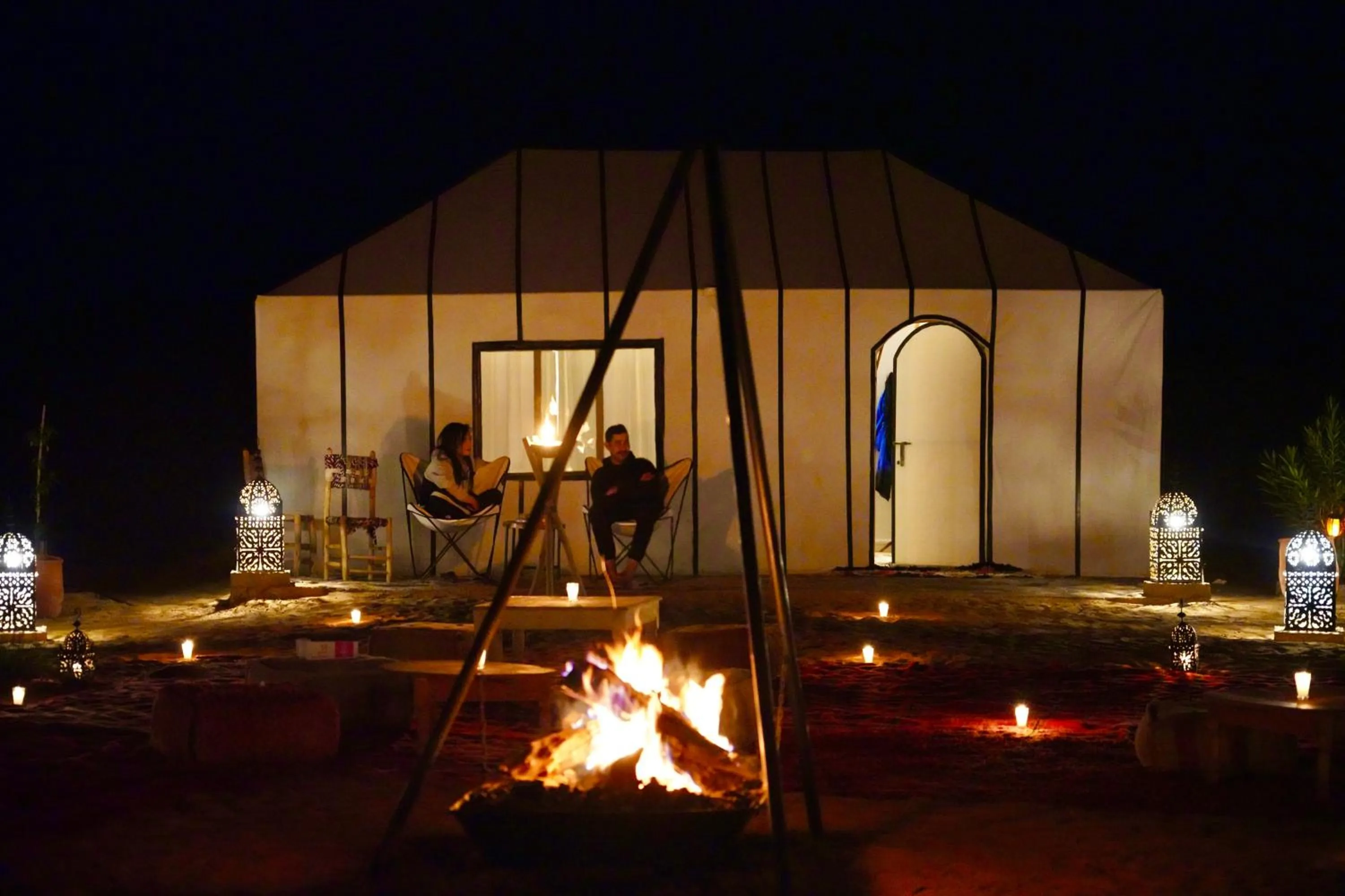 View (from property/room) in Luxury berber style