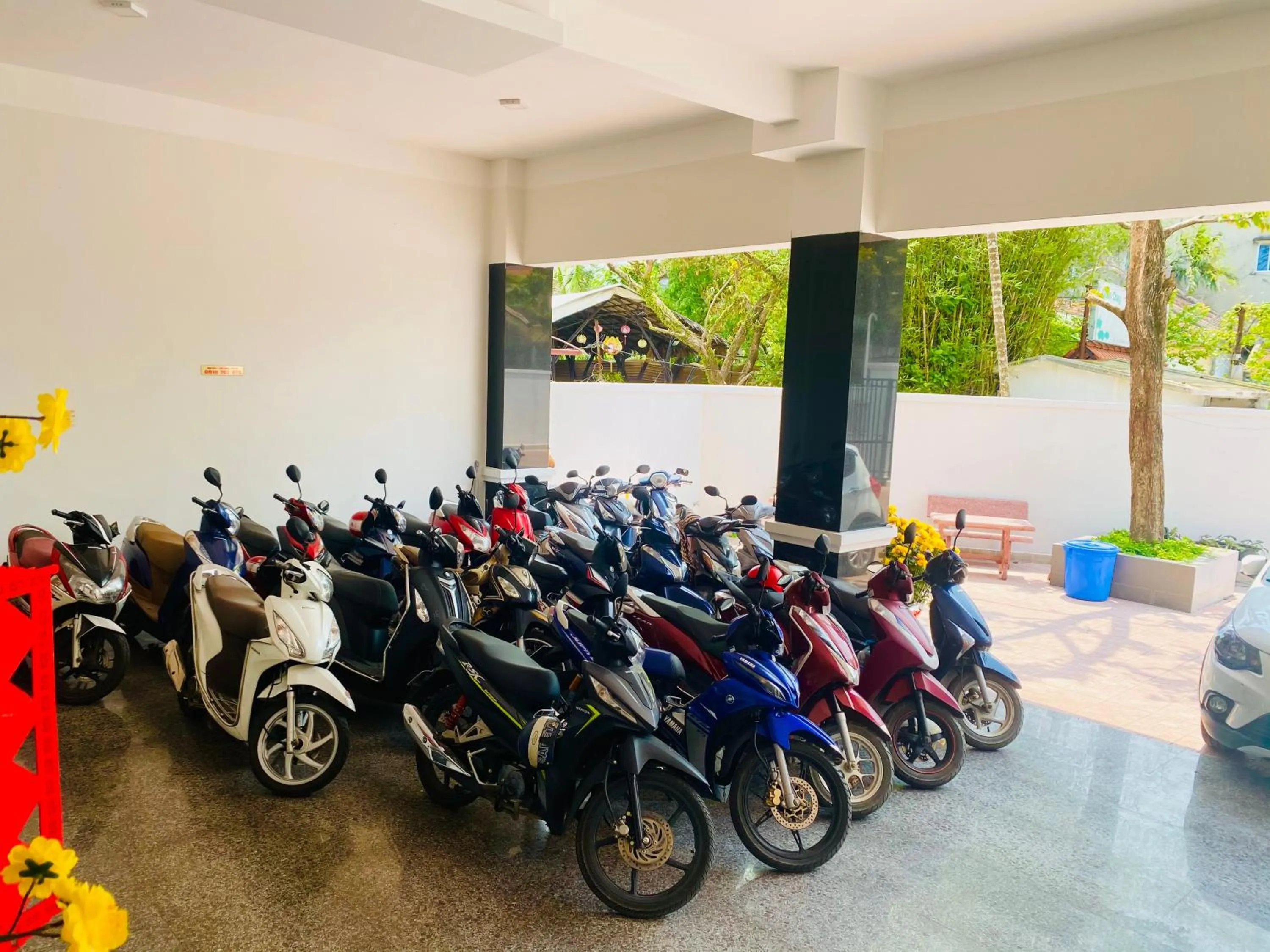 Parking in Hue Classic Hotel