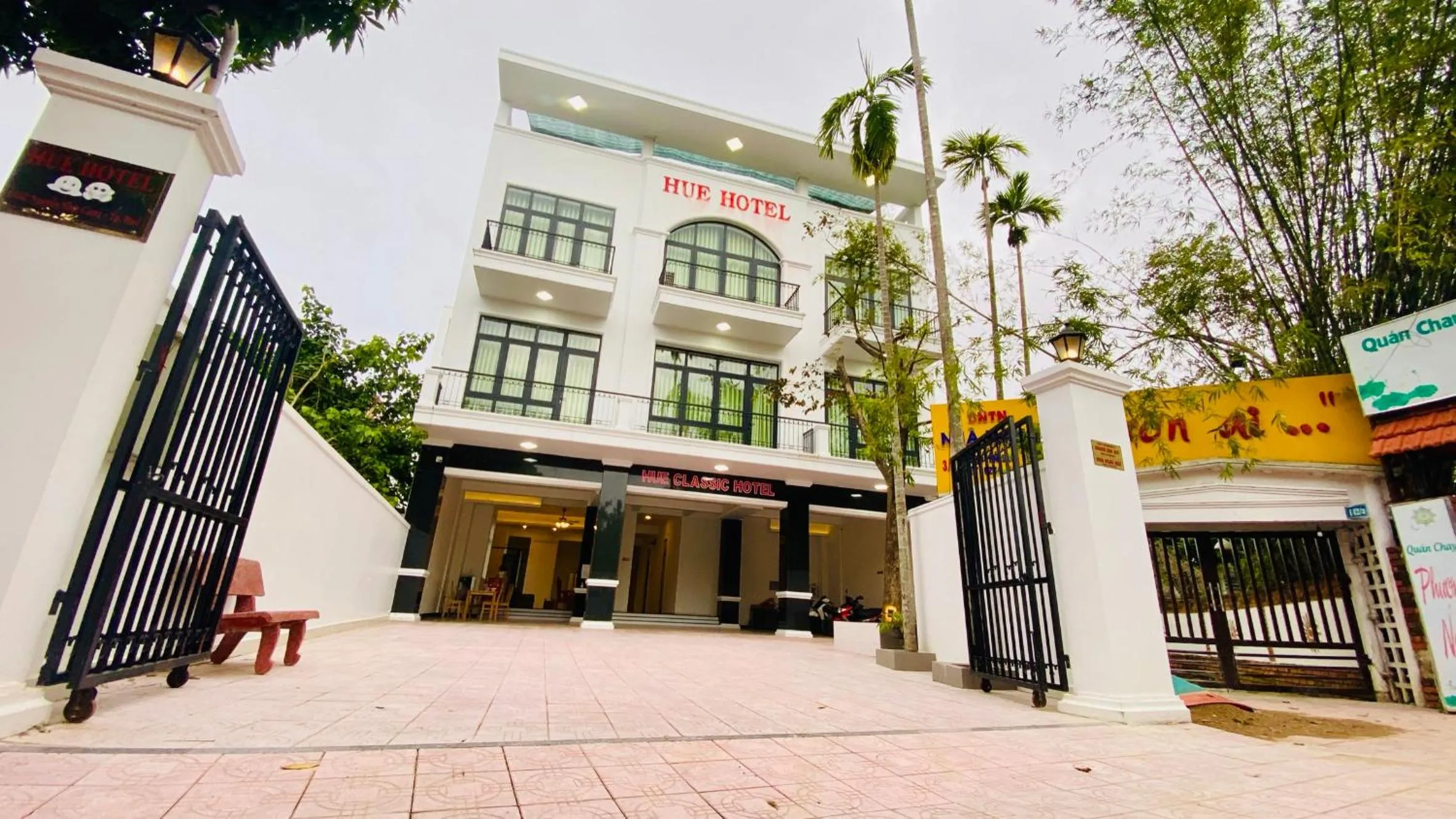 Facade/entrance in Hue Classic Hotel