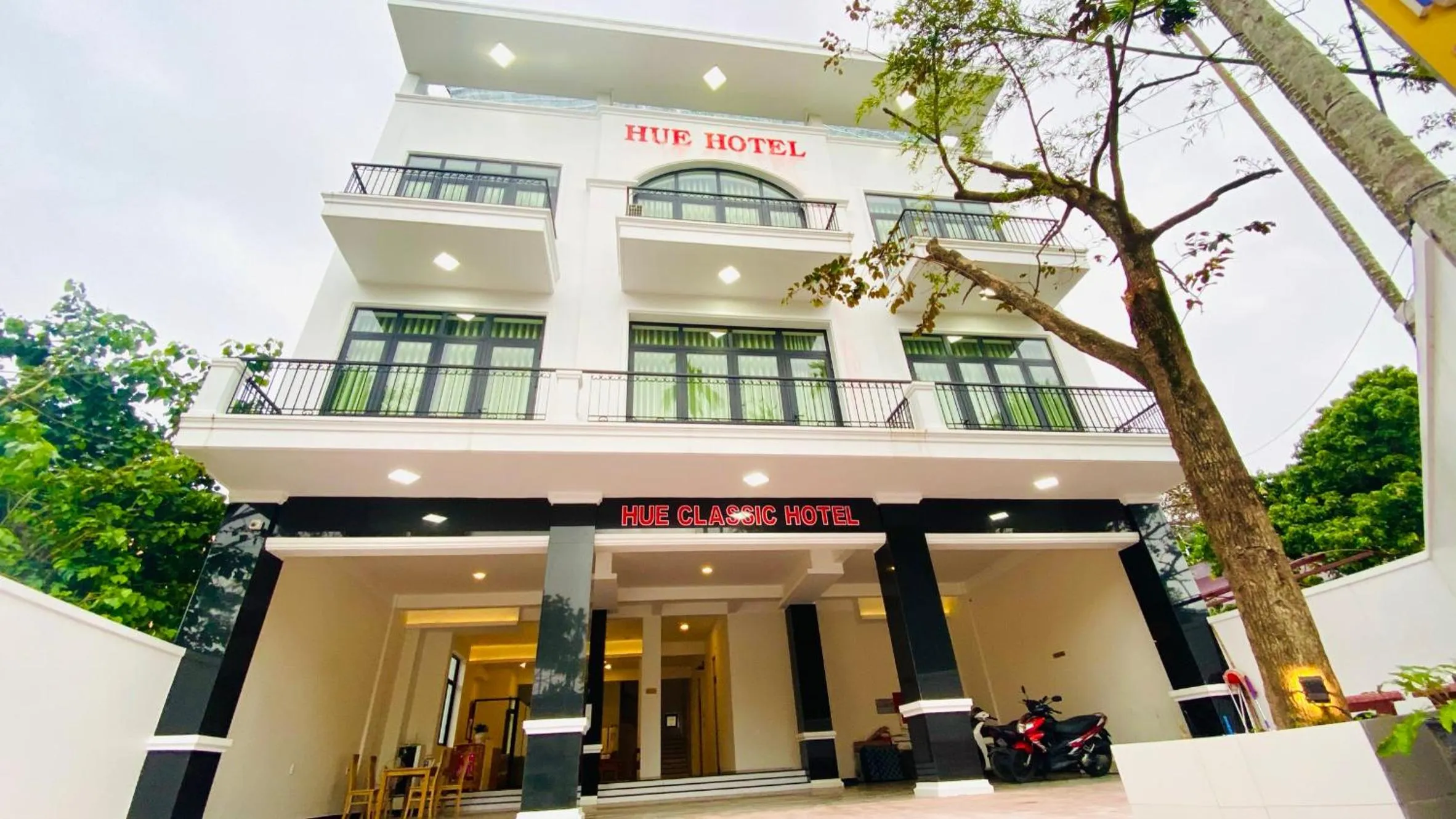 Facade/entrance in Hue Classic Hotel