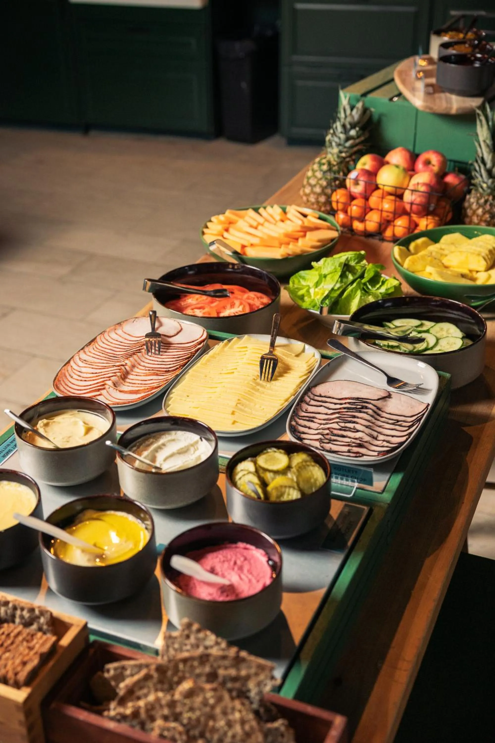 Breakfast in Botanika Uppsala