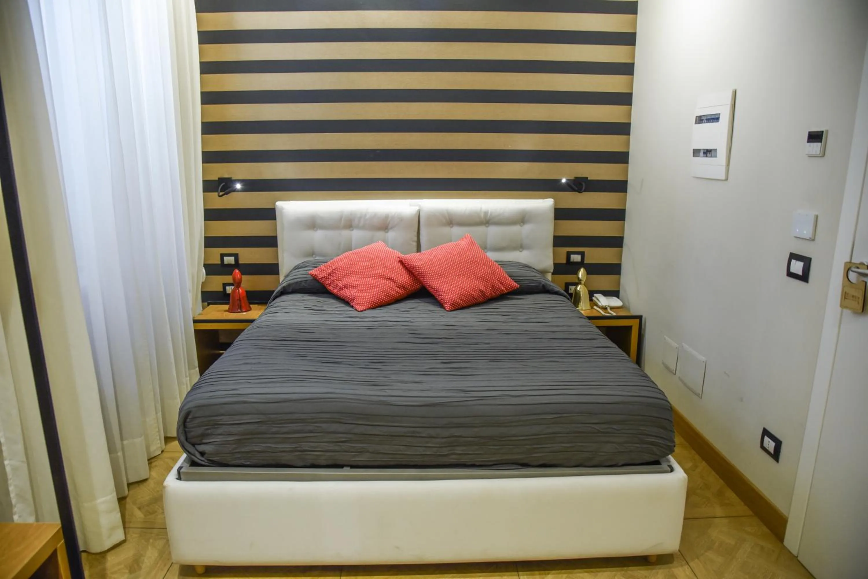 Bedroom, Bed in Kbirr Charming House