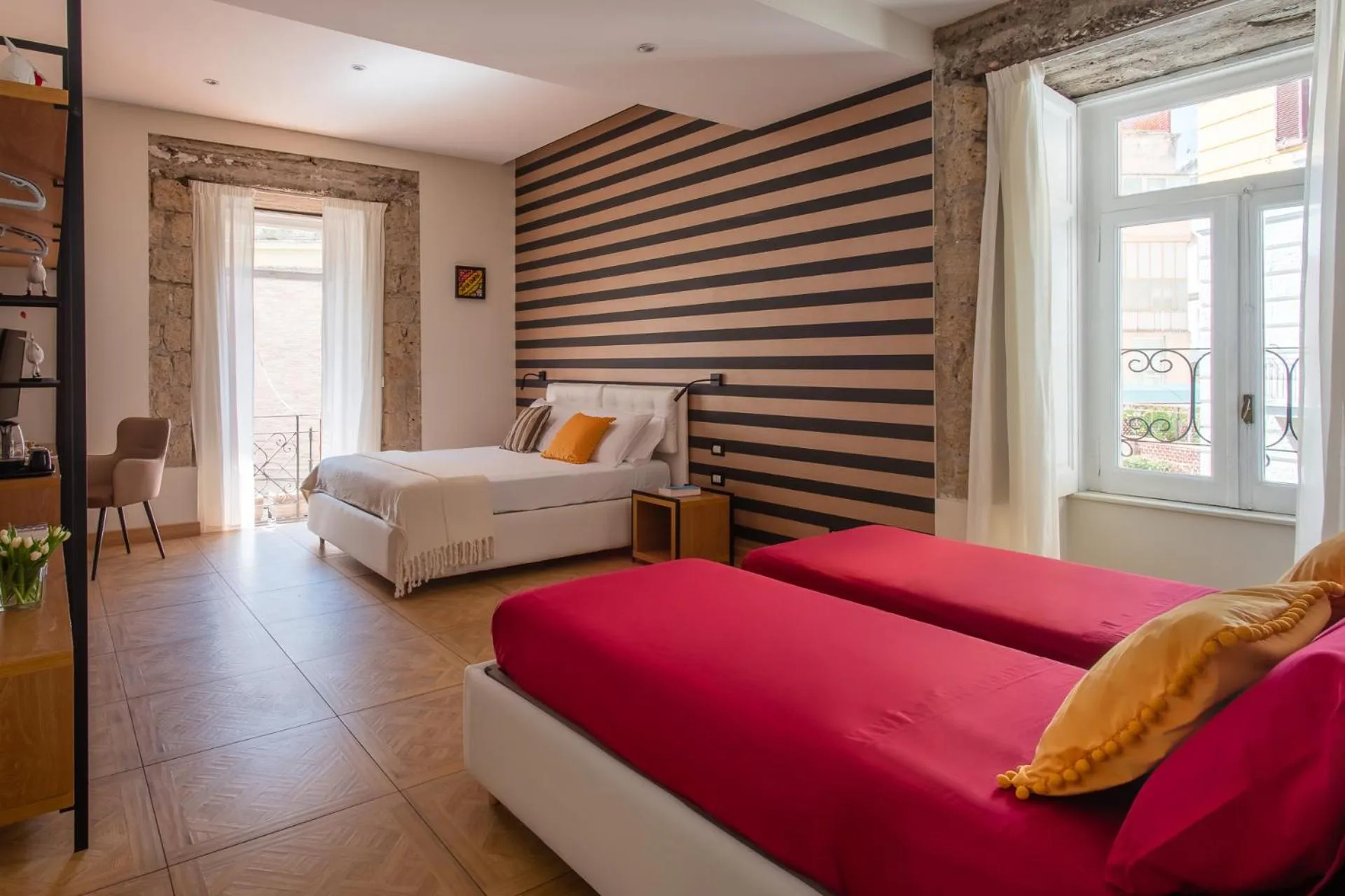 Bed in Kbirr Charming House