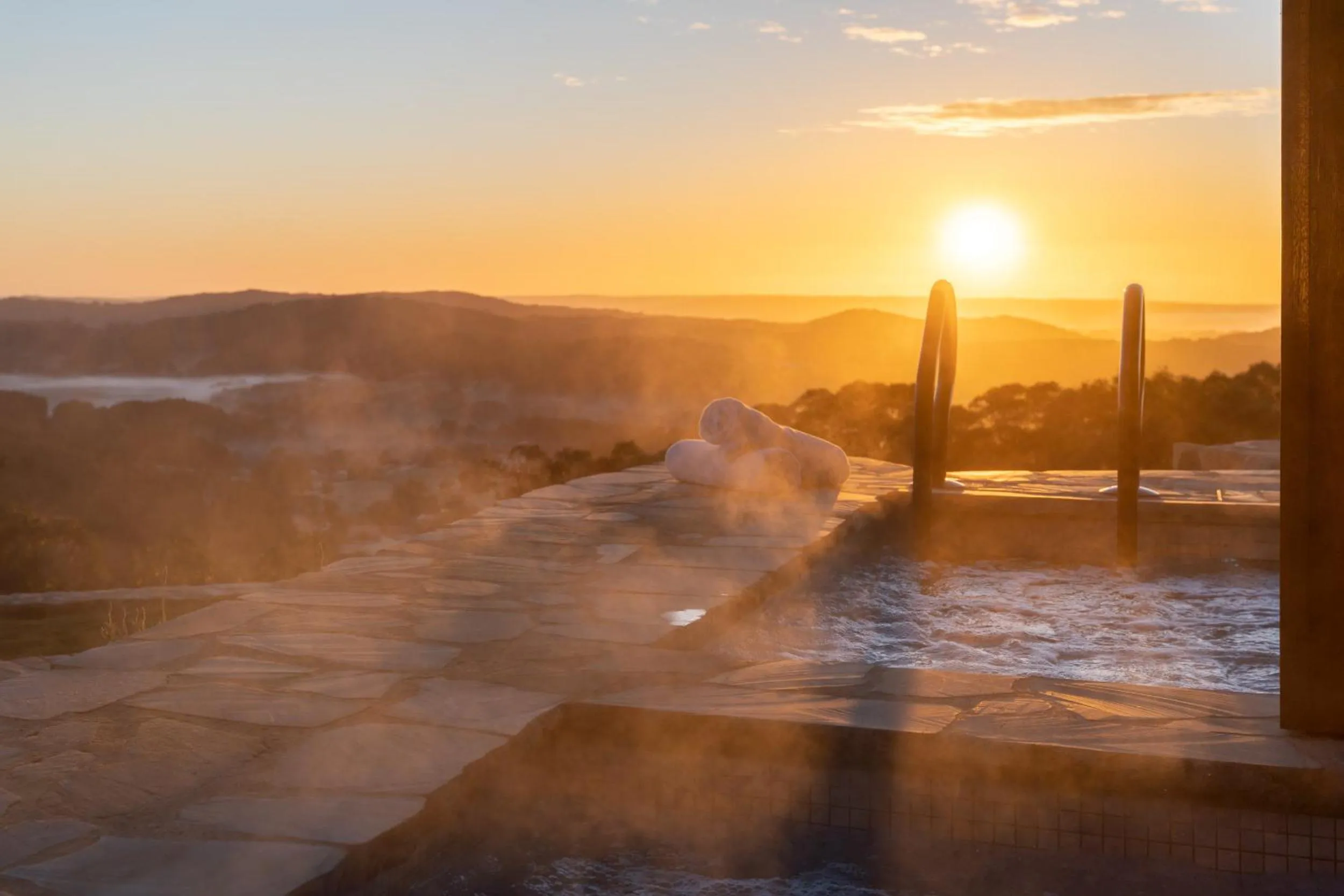 Natural landscape in Sequoia Lodge