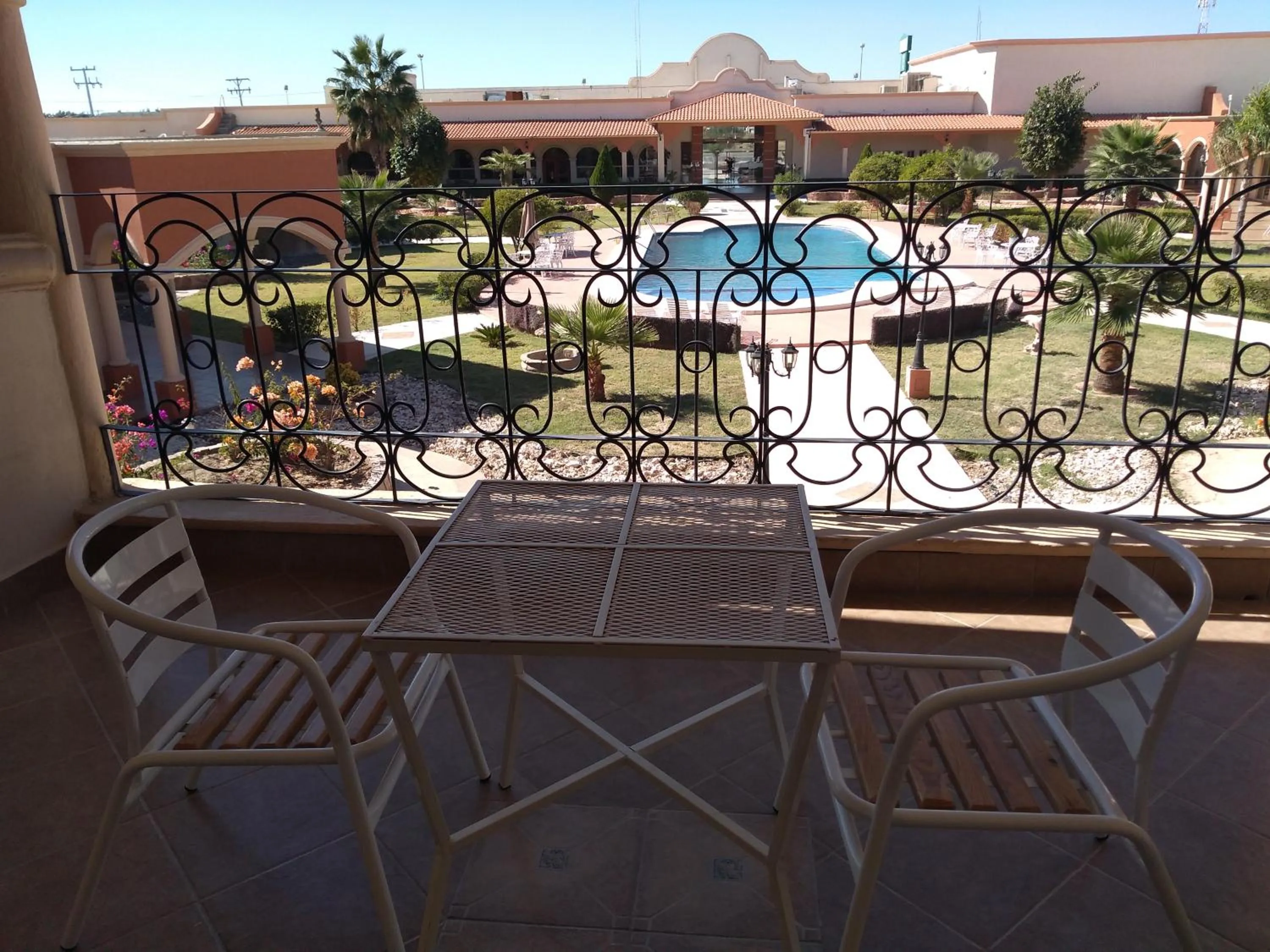 Balcony/Terrace in Hotel Jiménez Plaza