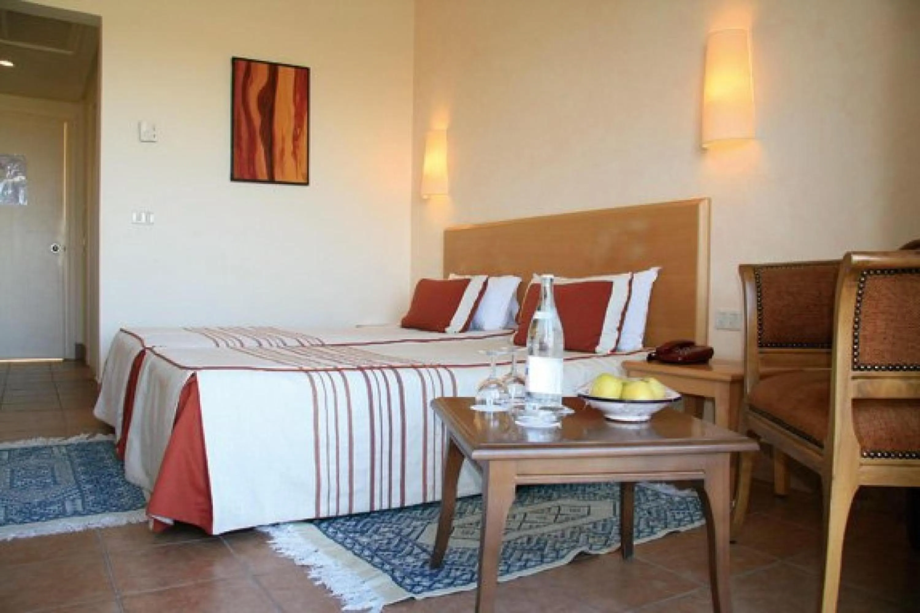 Bed in Sufetula Hotel