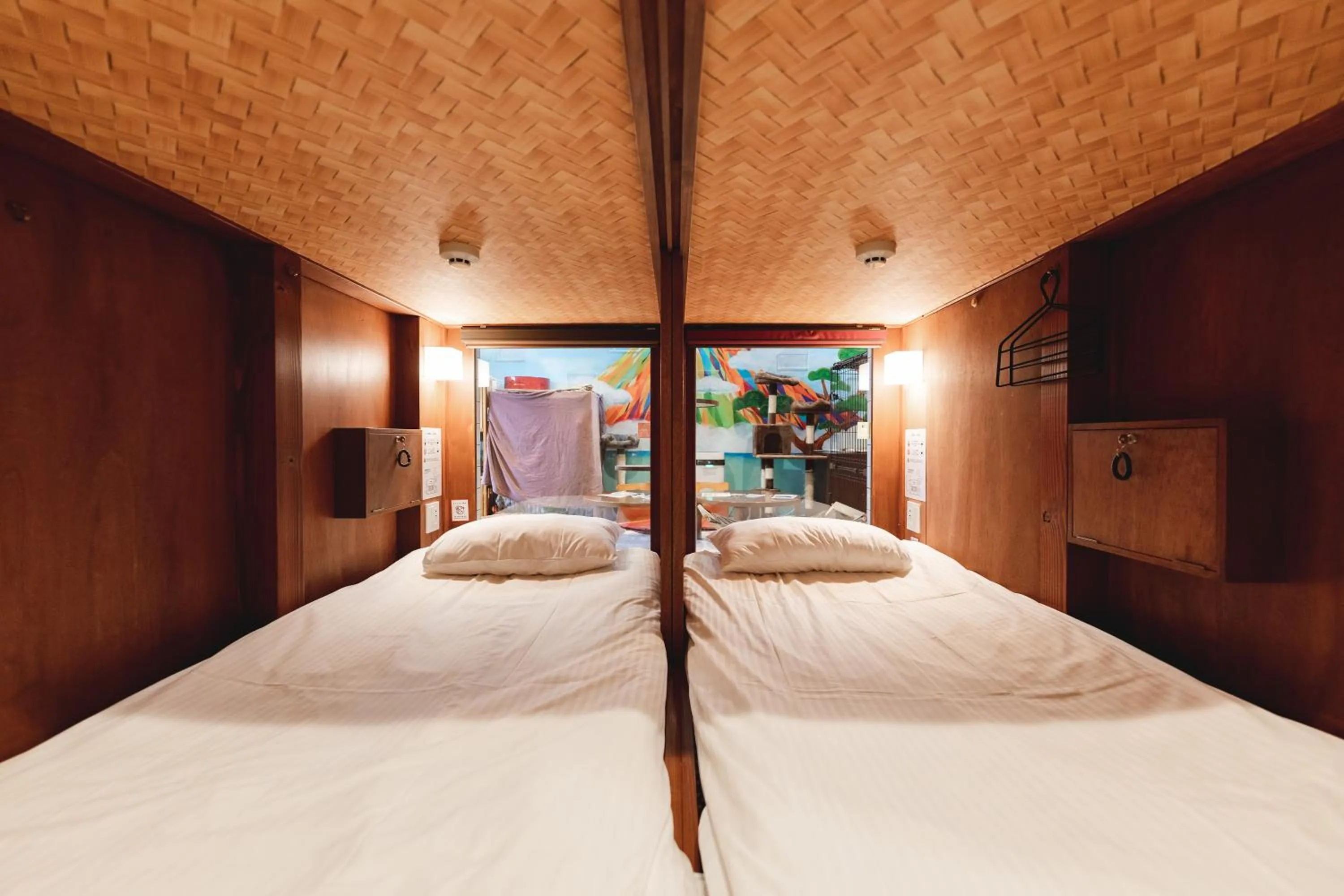 Bed in Cat Spa & Cat Ryokan by Neco Republic Osaka