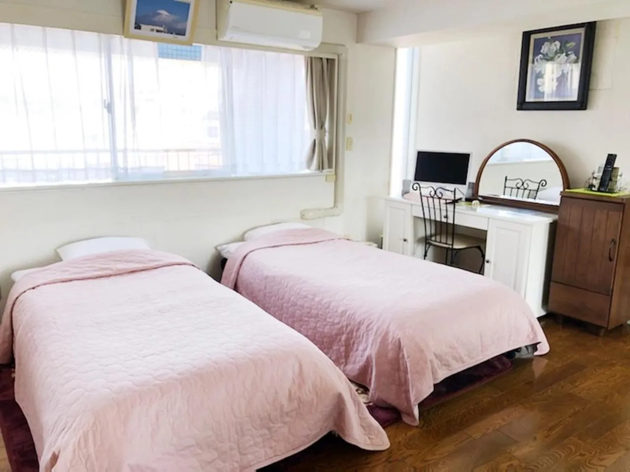 Bed in Fuji Gotemba Condominium Tannpopo