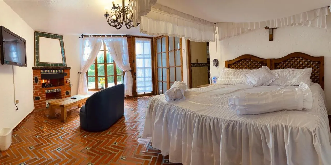 Bed in Posada Los Alcatraces