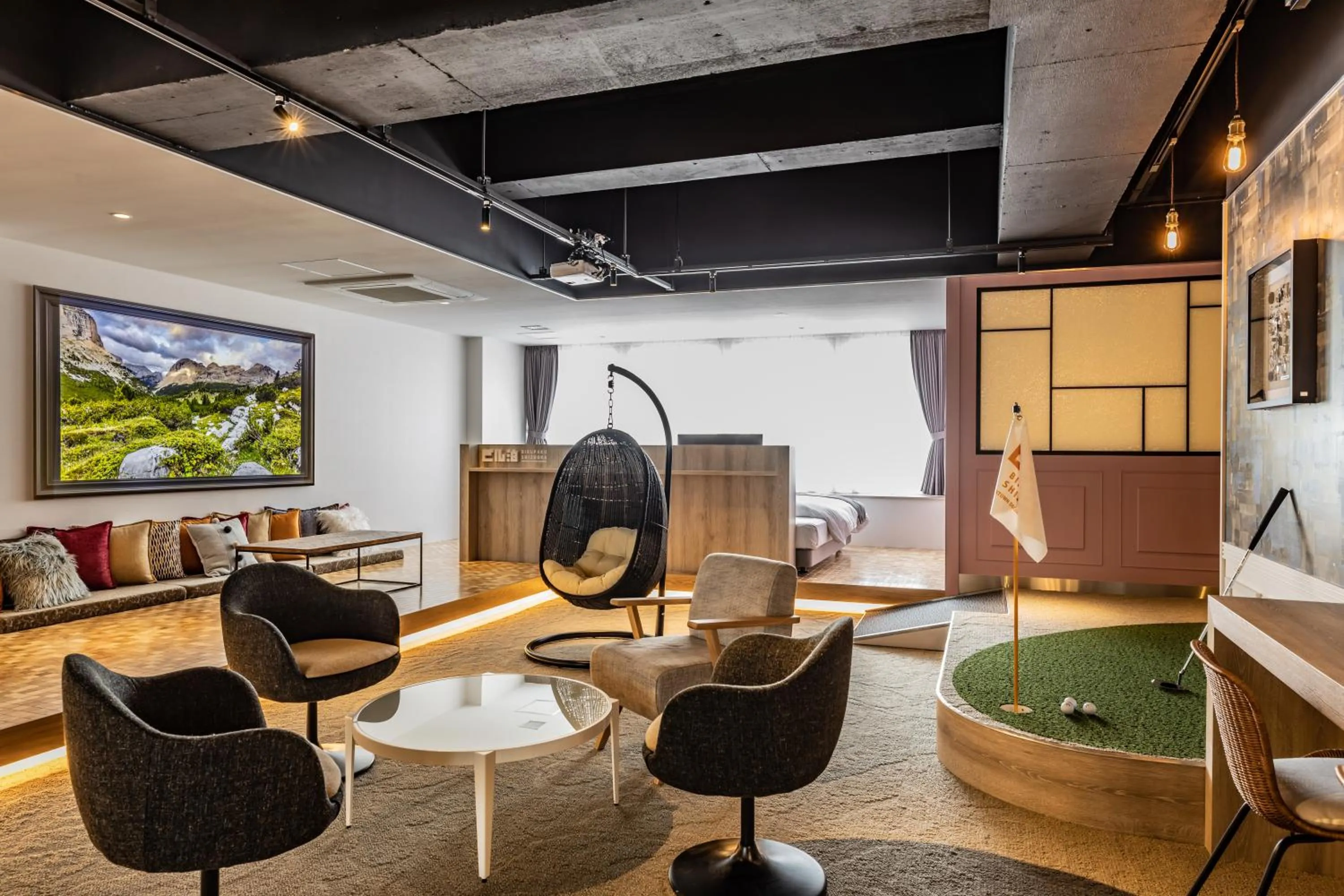 Minigolf in ビル泊 -Birupaku Decentralized Hotel-