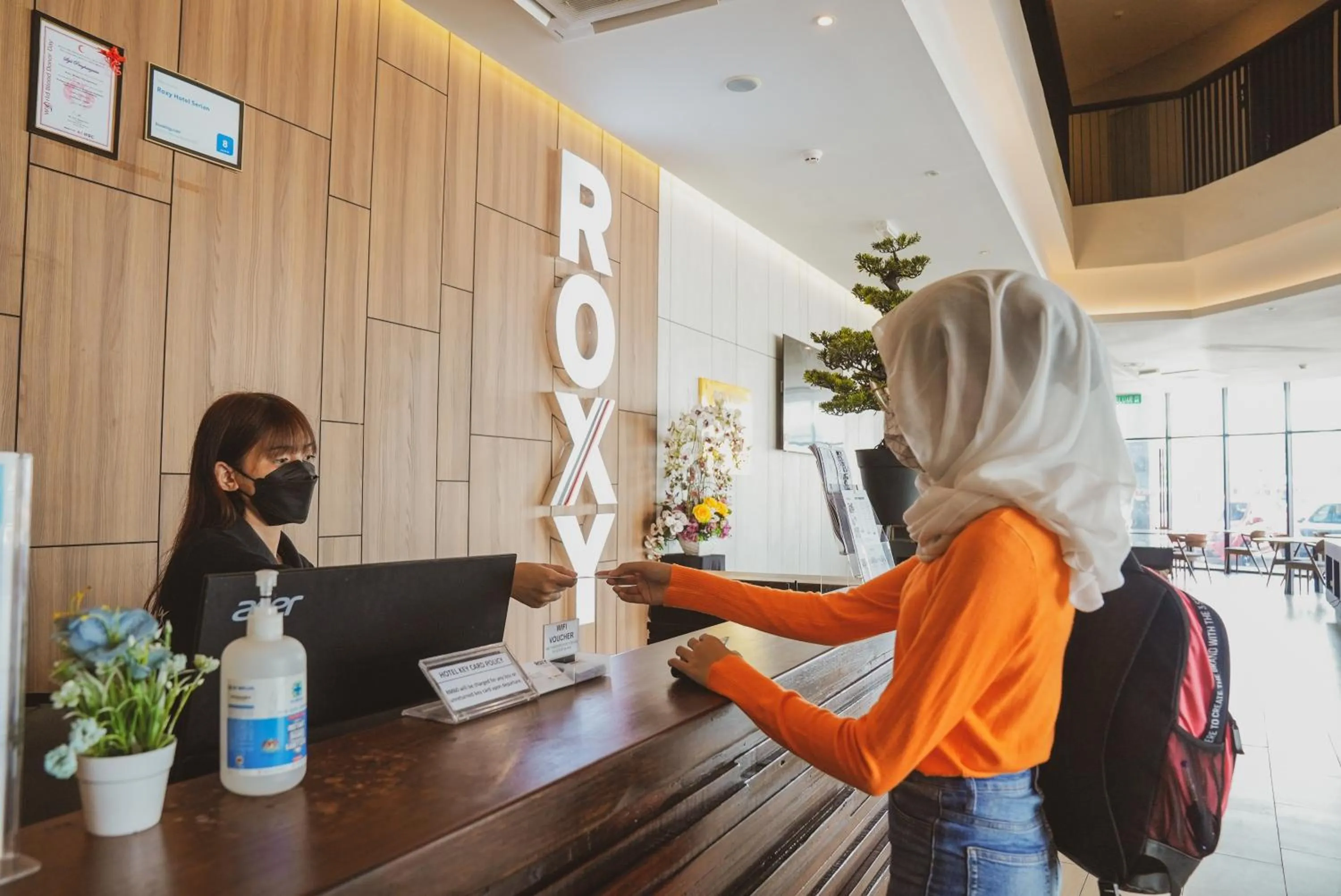 Lobby or reception in Roxy Hotel Serian