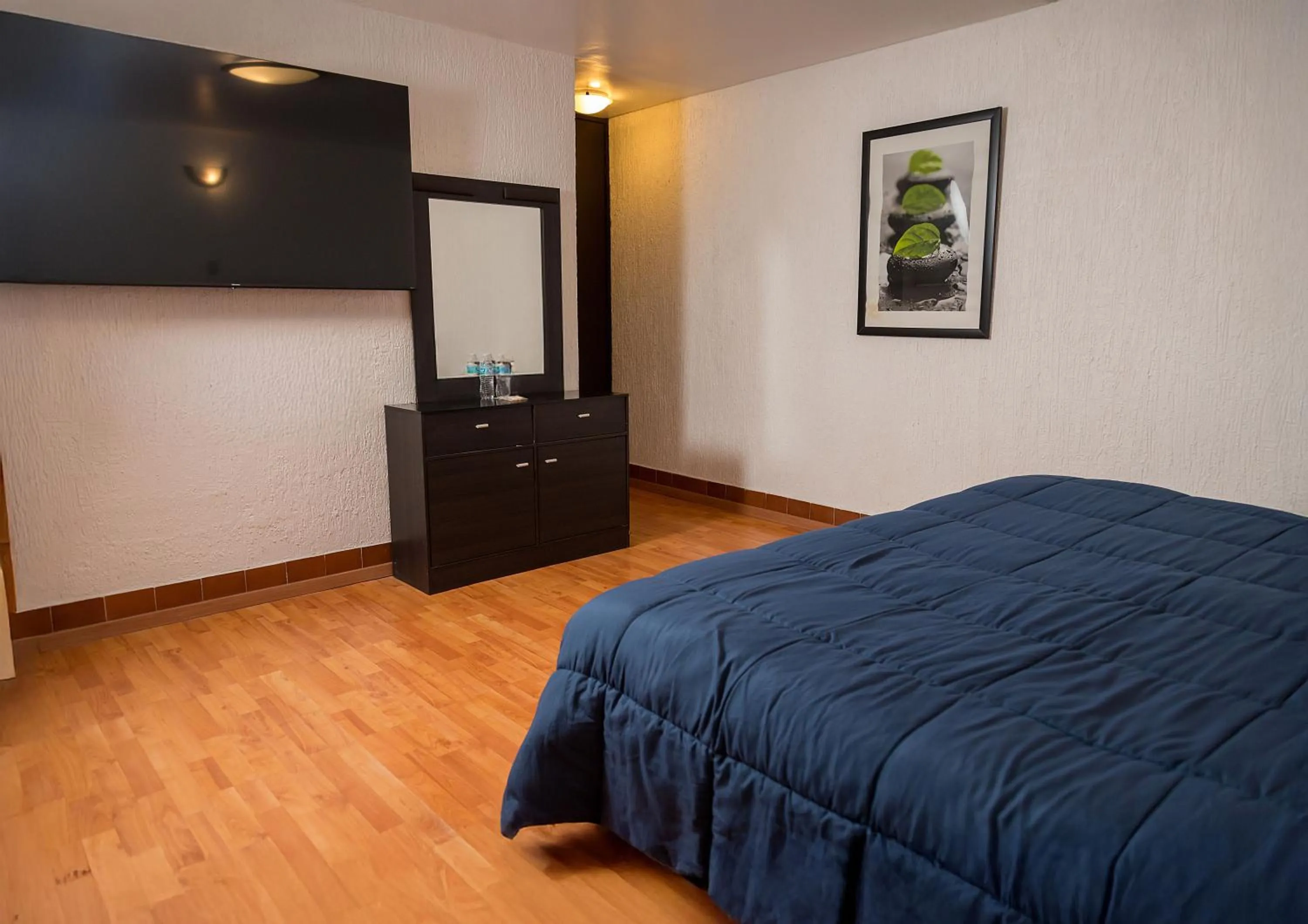 Bed in Hotel Central Teziutlan