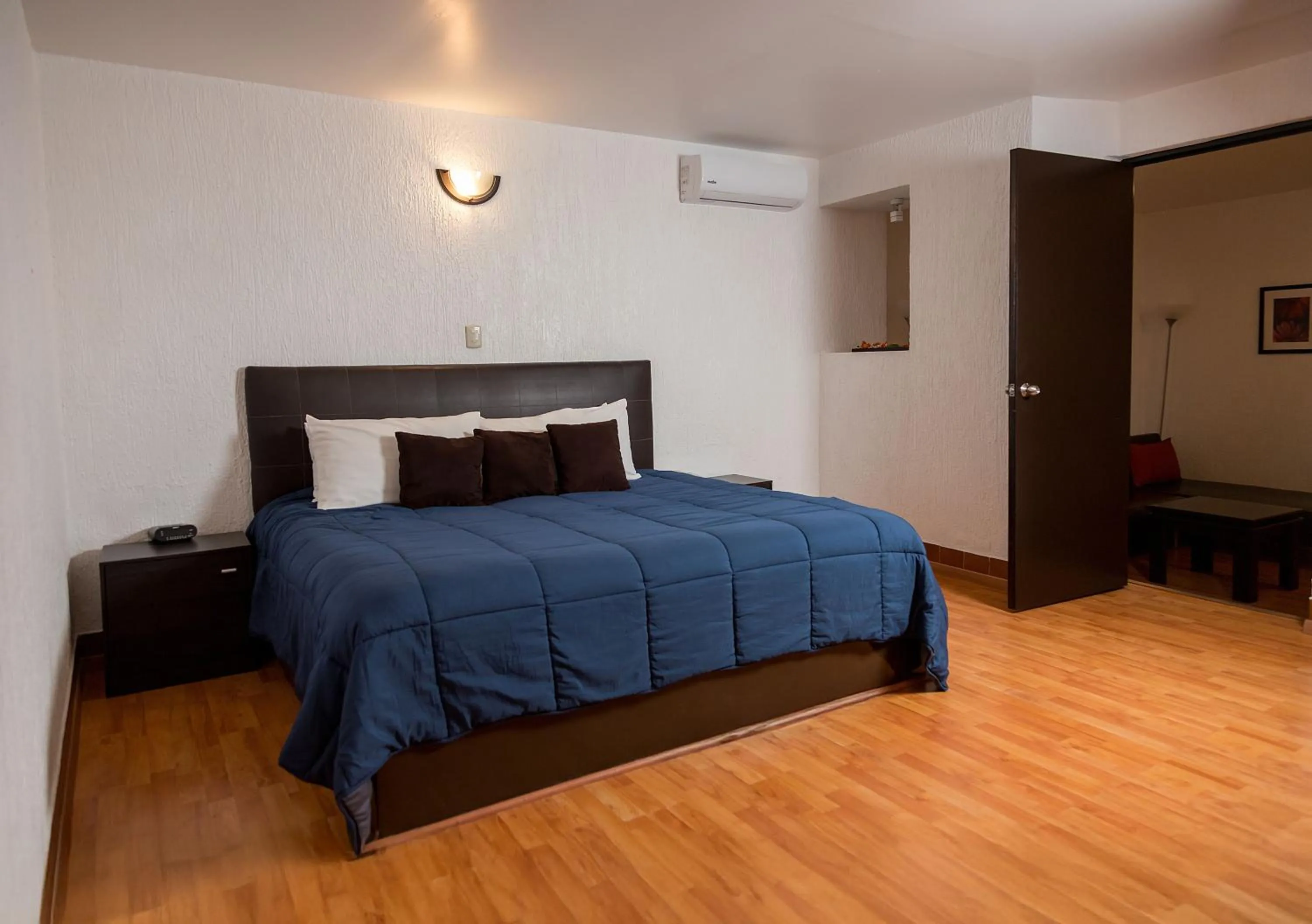 Bed in Hotel Central Teziutlan