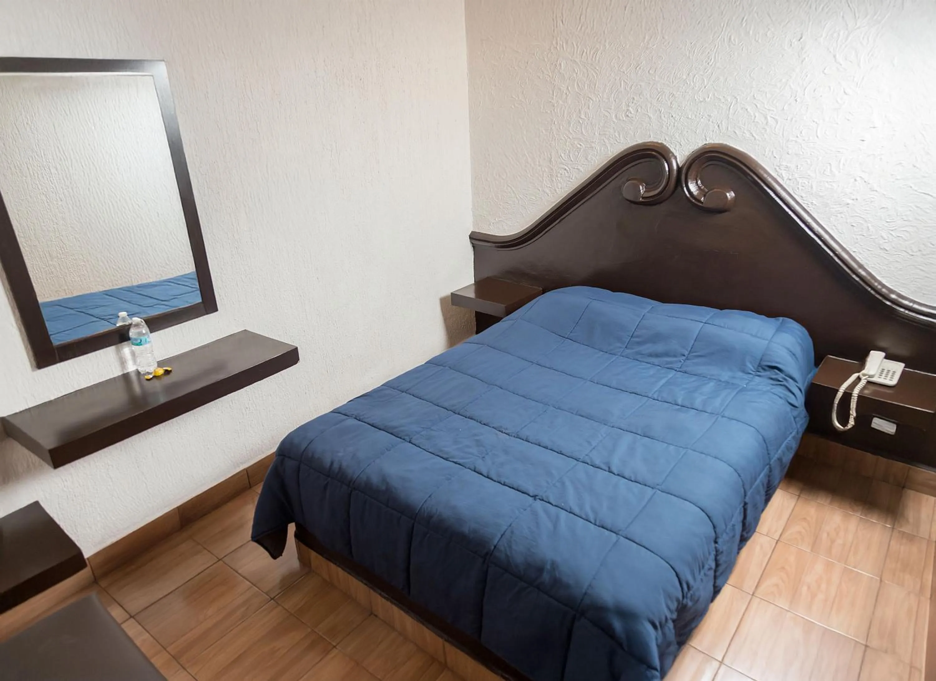 Bed in Hotel Central Teziutlan