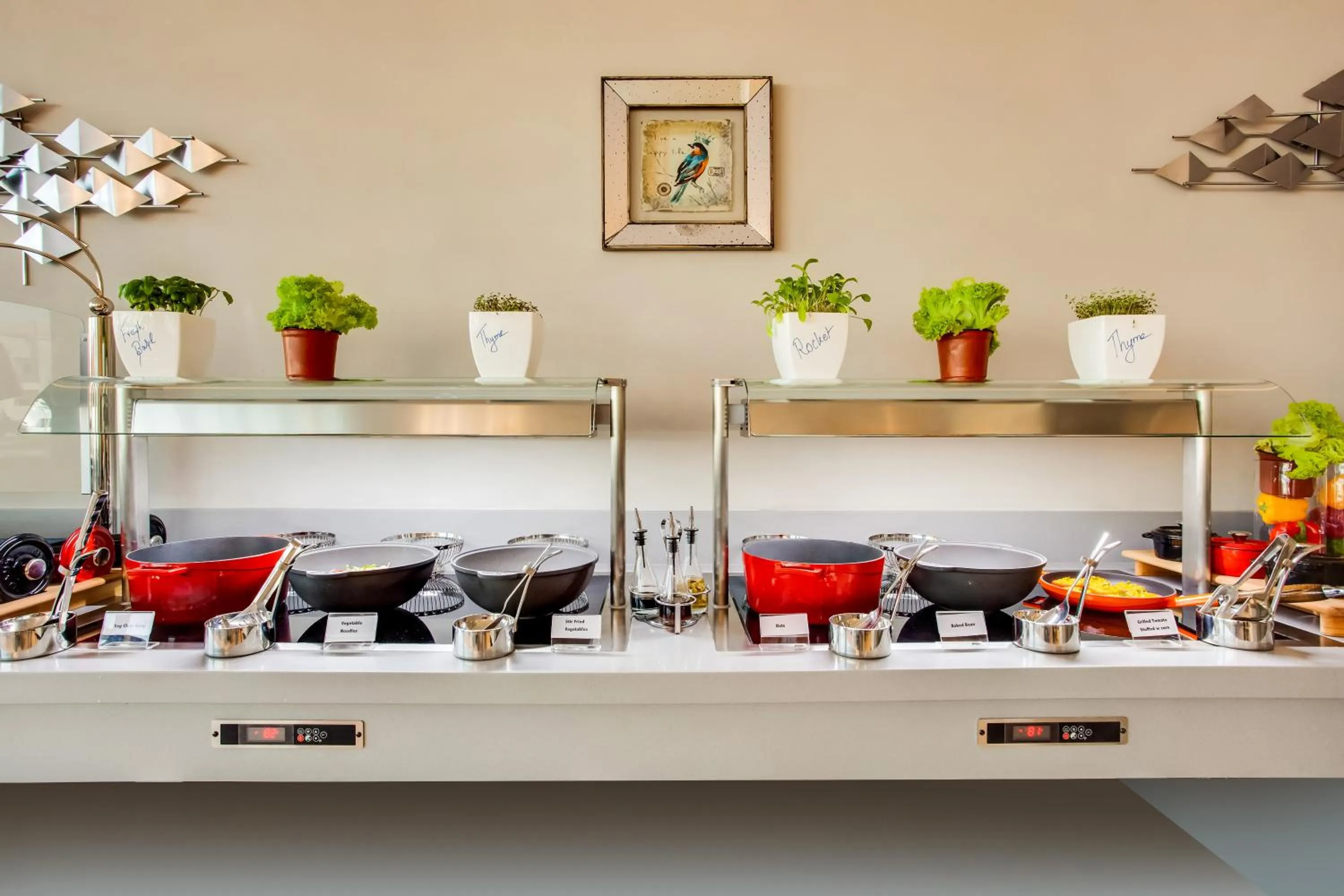 Buffet breakfast in Lemon Tree Hotel, Jumeirah Dubai