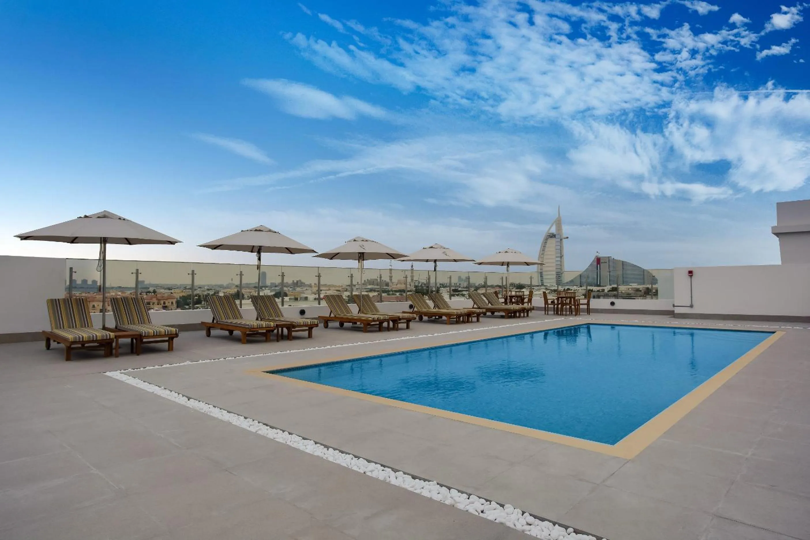 Swimming pool in Lemon Tree Hotel, Jumeirah Dubai