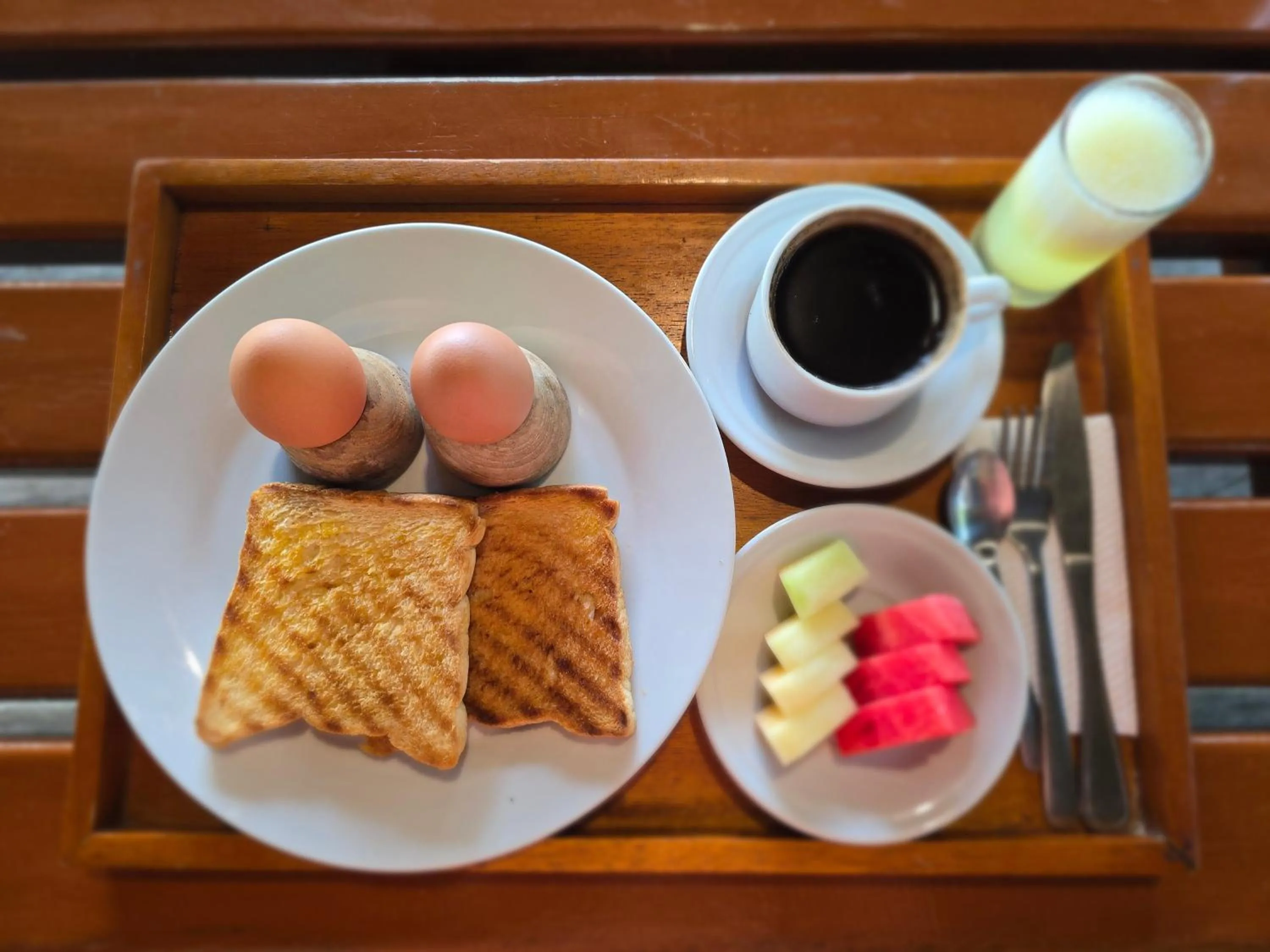 Breakfast in MB Palambak Island Resort Pulau Banyak Aceh Singkil