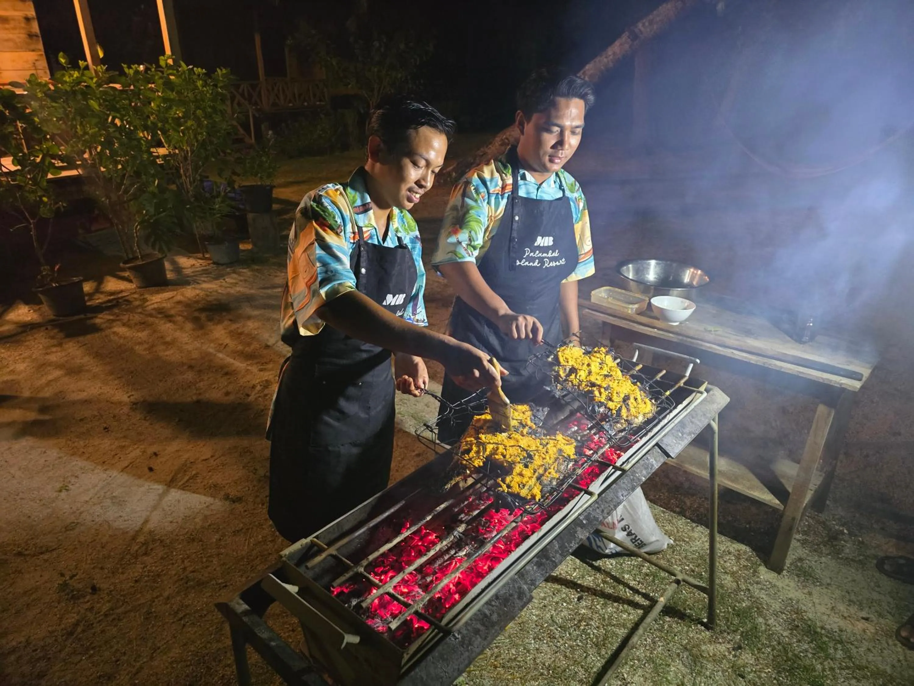 Staff in MB Palambak Island Resort Pulau Banyak Aceh Singkil