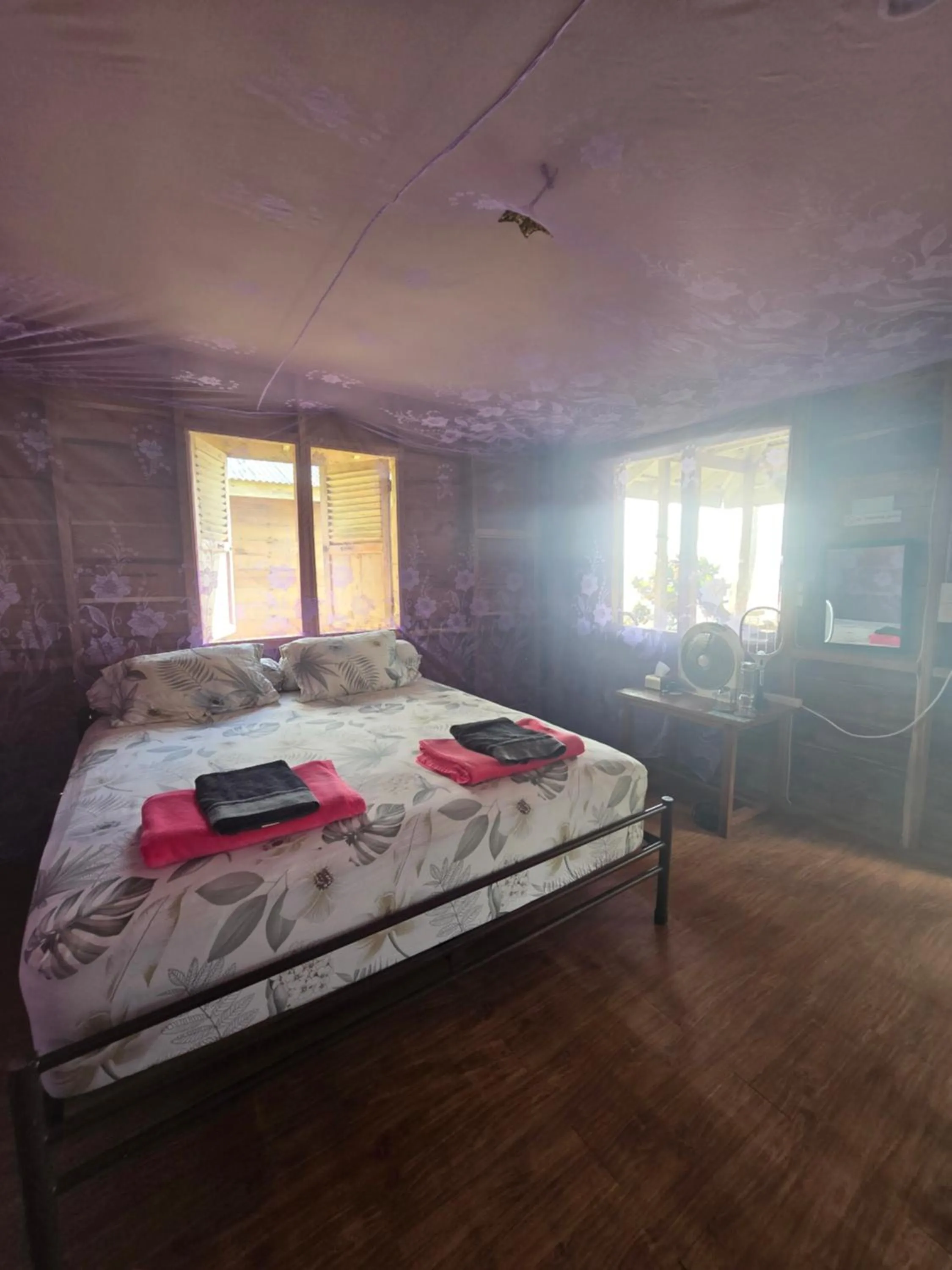 Bed in MB Palambak Island Resort Pulau Banyak Aceh Singkil