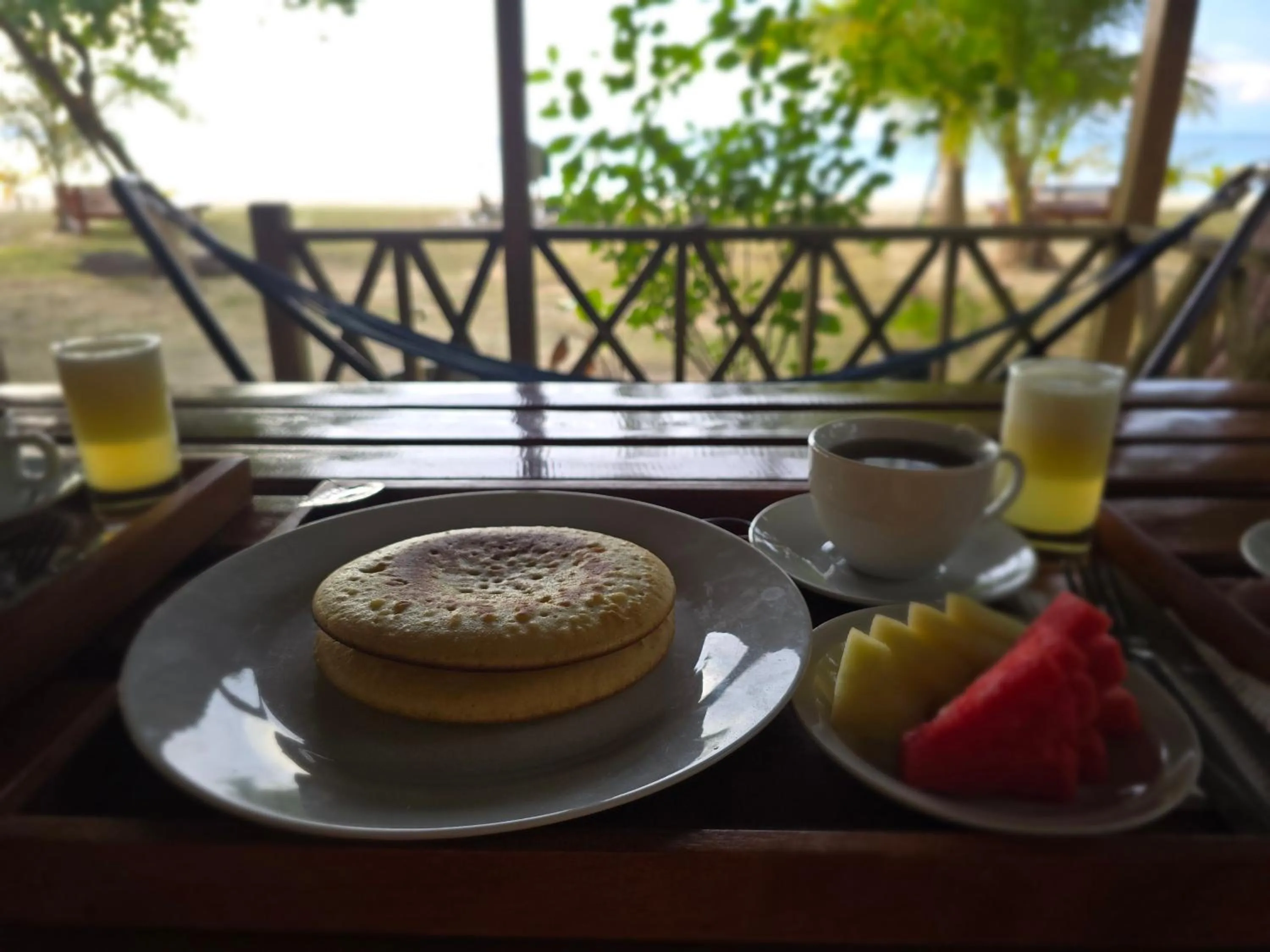 Breakfast in MB Palambak Island Resort Pulau Banyak Aceh Singkil