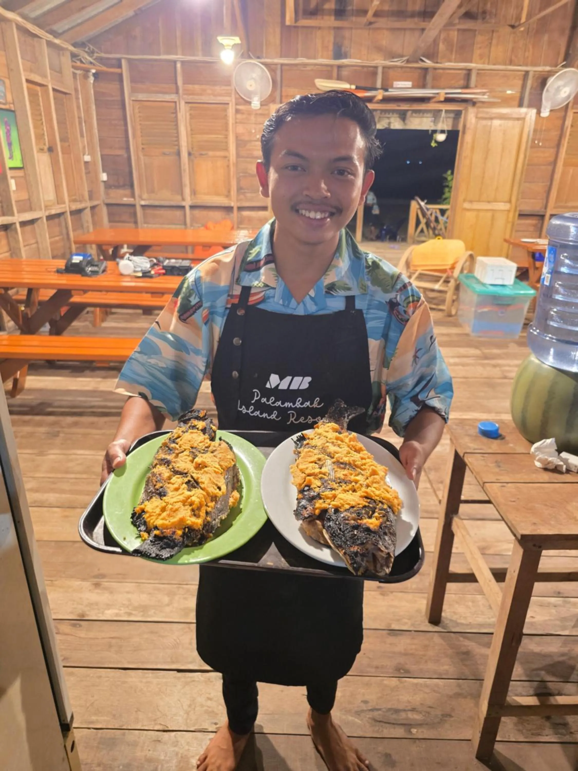 Staff in MB Palambak Island Resort Pulau Banyak Aceh Singkil