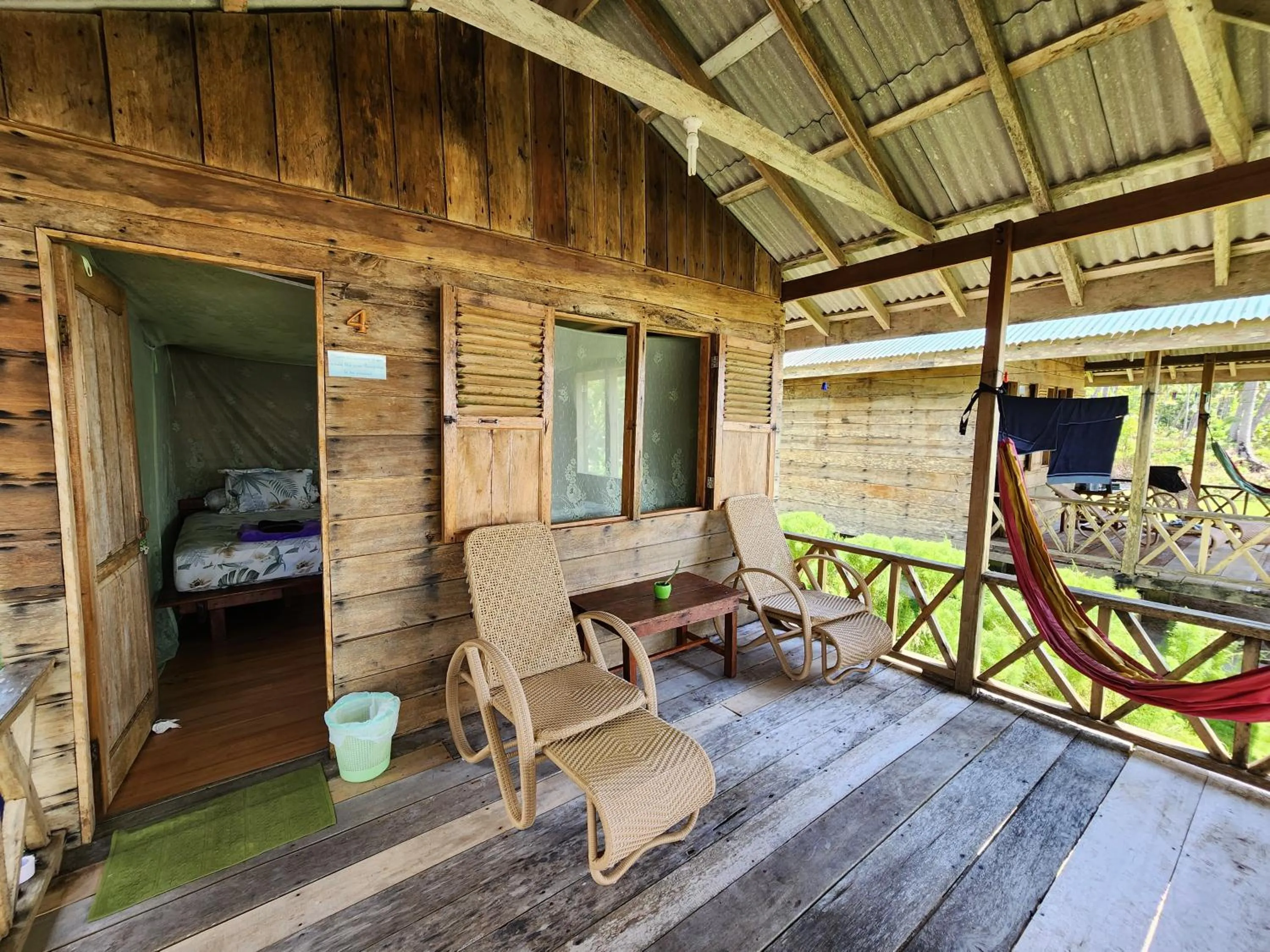 Balcony/Terrace in MB Palambak Island Resort Pulau Banyak Aceh Singkil