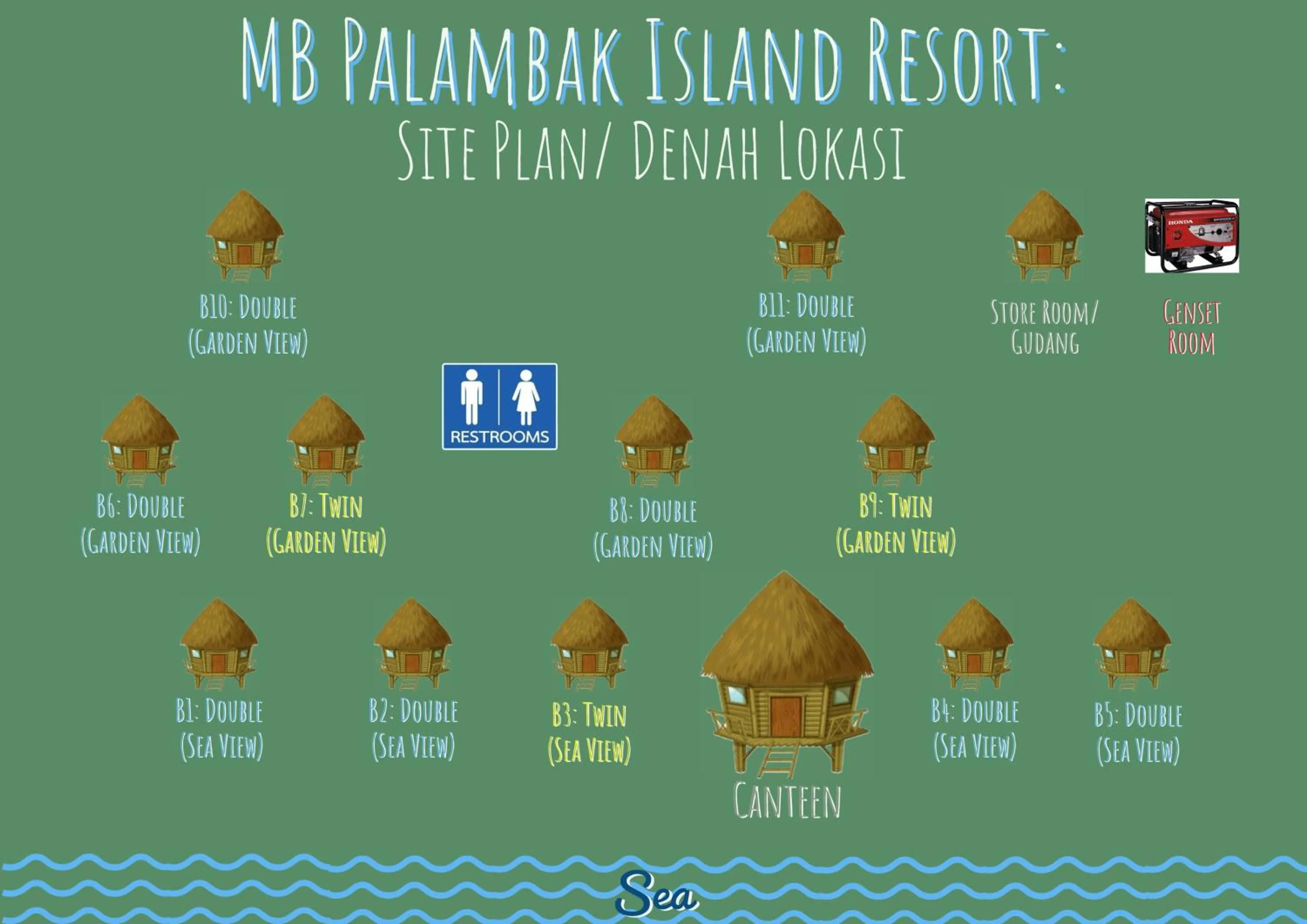 MB Palambak Island Resort Pulau Banyak Aceh Singkil