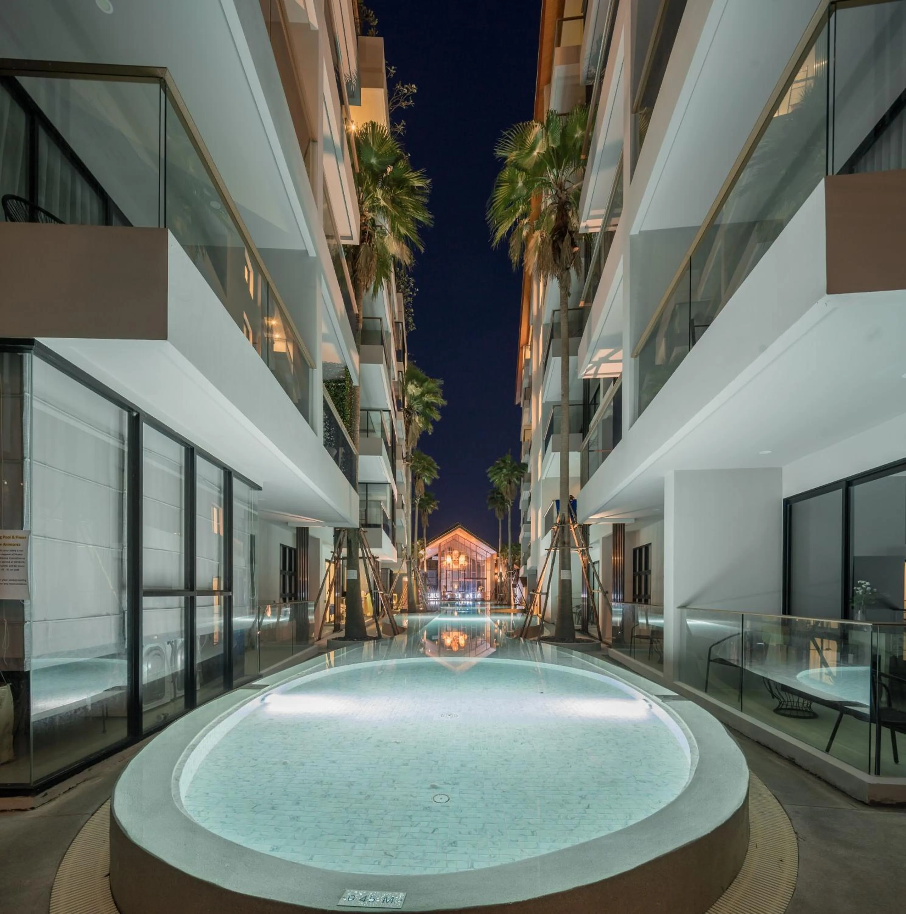 Swimming pool in Palmyrah Surin Beach Residence