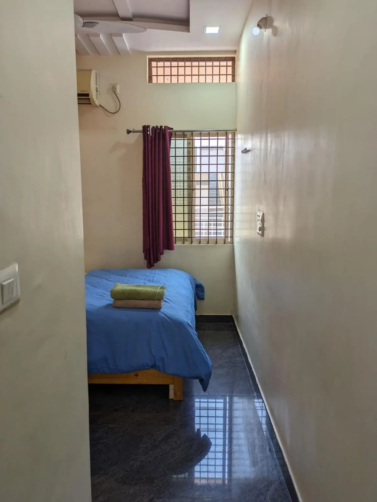 Bed in Hampi Two Bedroom Guesthouse