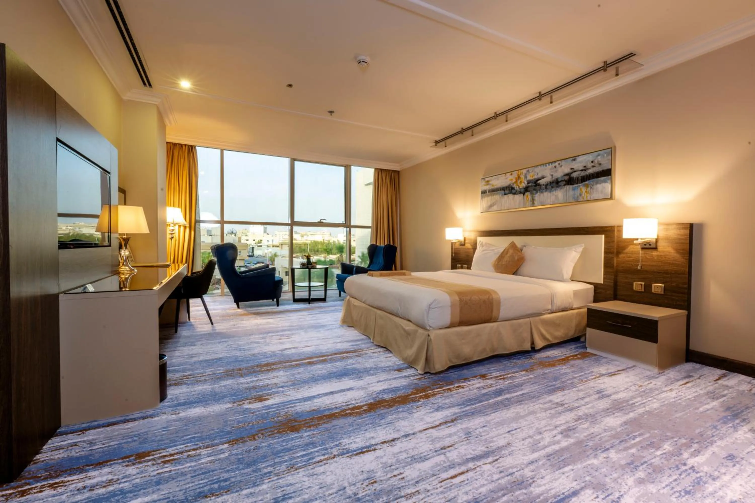 Bedroom, Bed in Hayat Al Riyadh Hotel