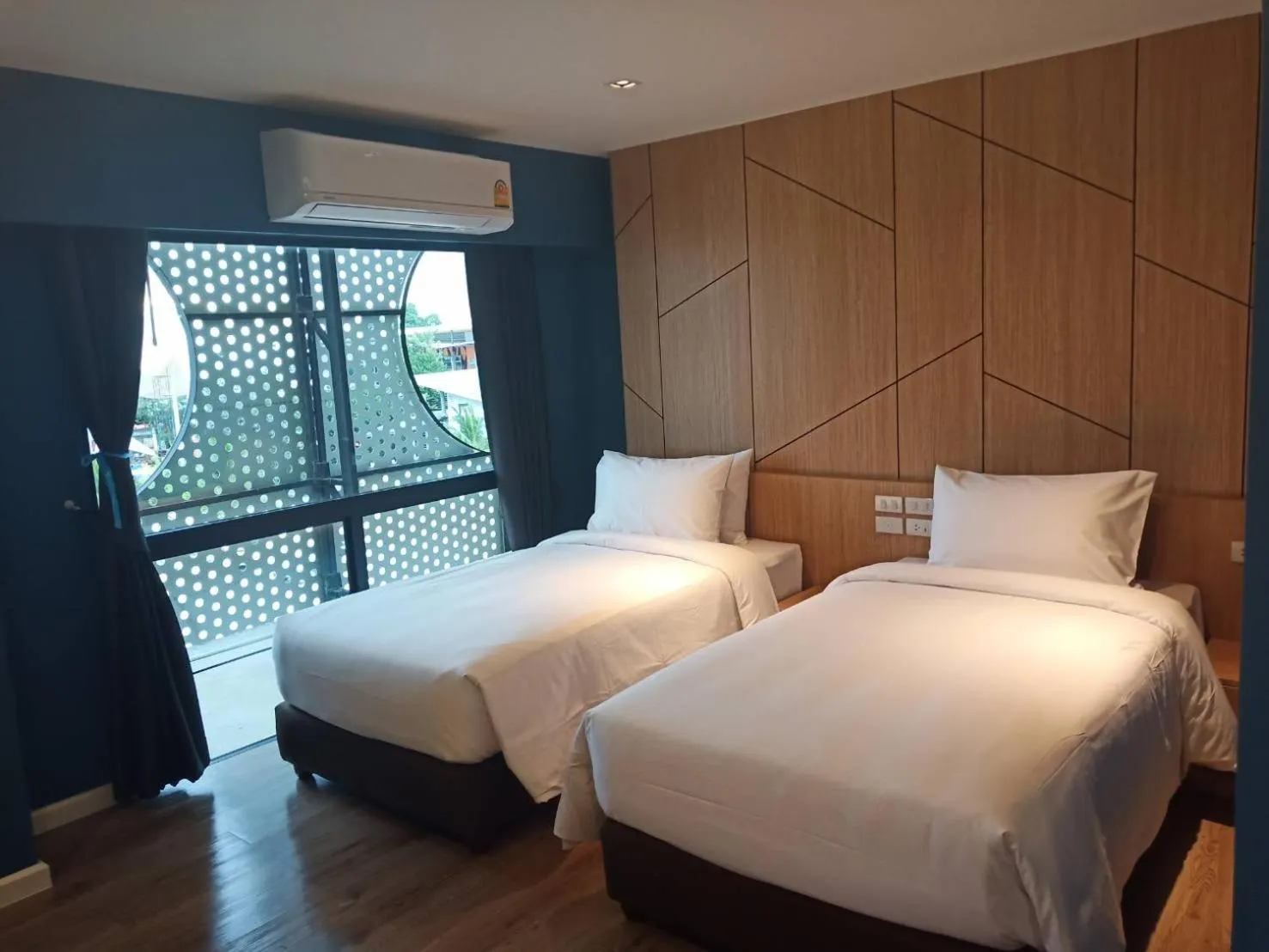 Bed in Hotel Fuse Rayong