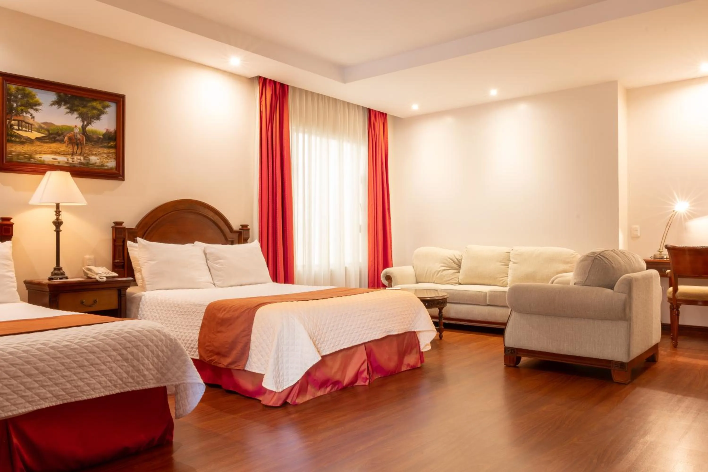 Bed in Grand Victoria Boutique Hotel