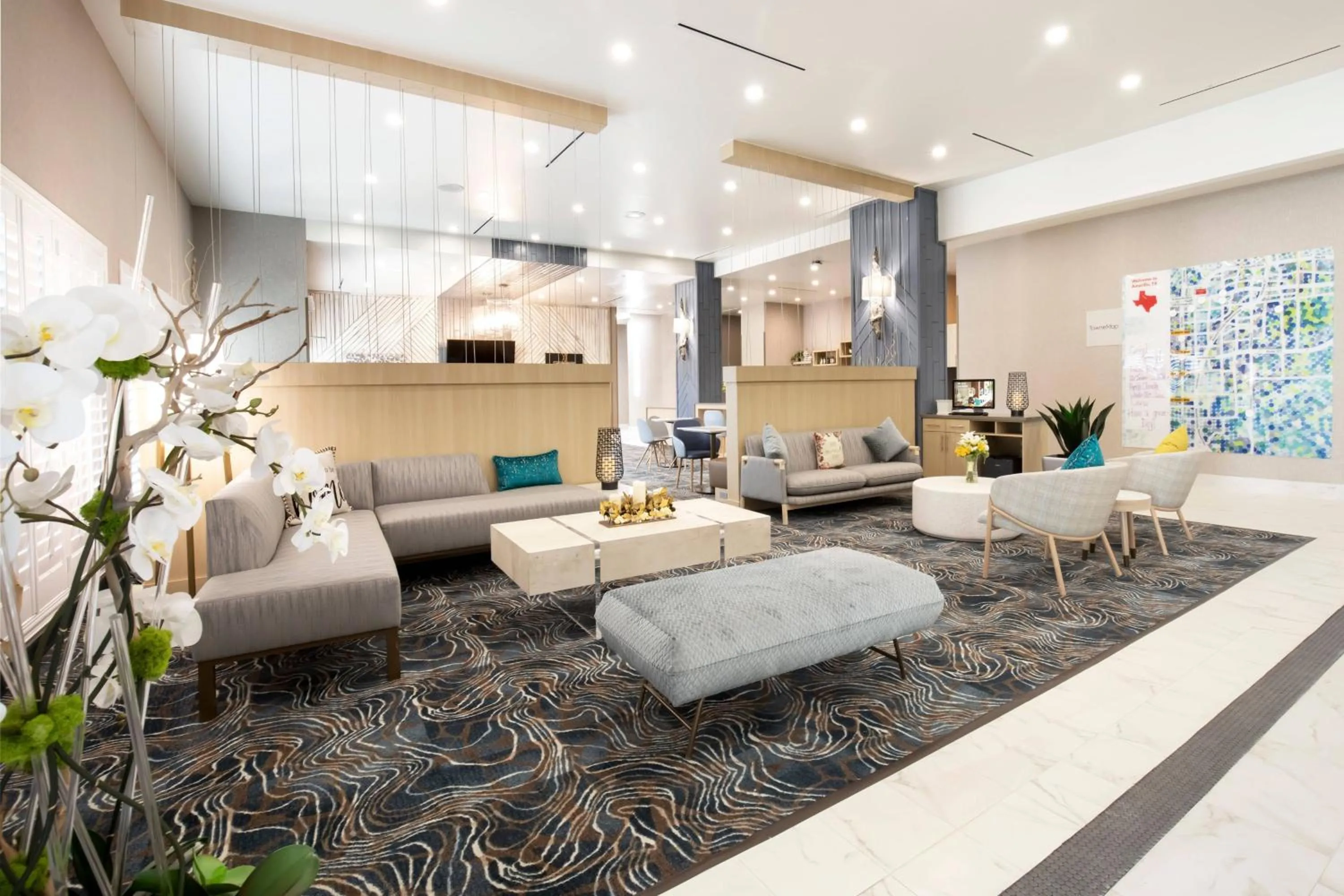 Lobby or reception in TownePlace Suites Amarillo West/Medical Center
