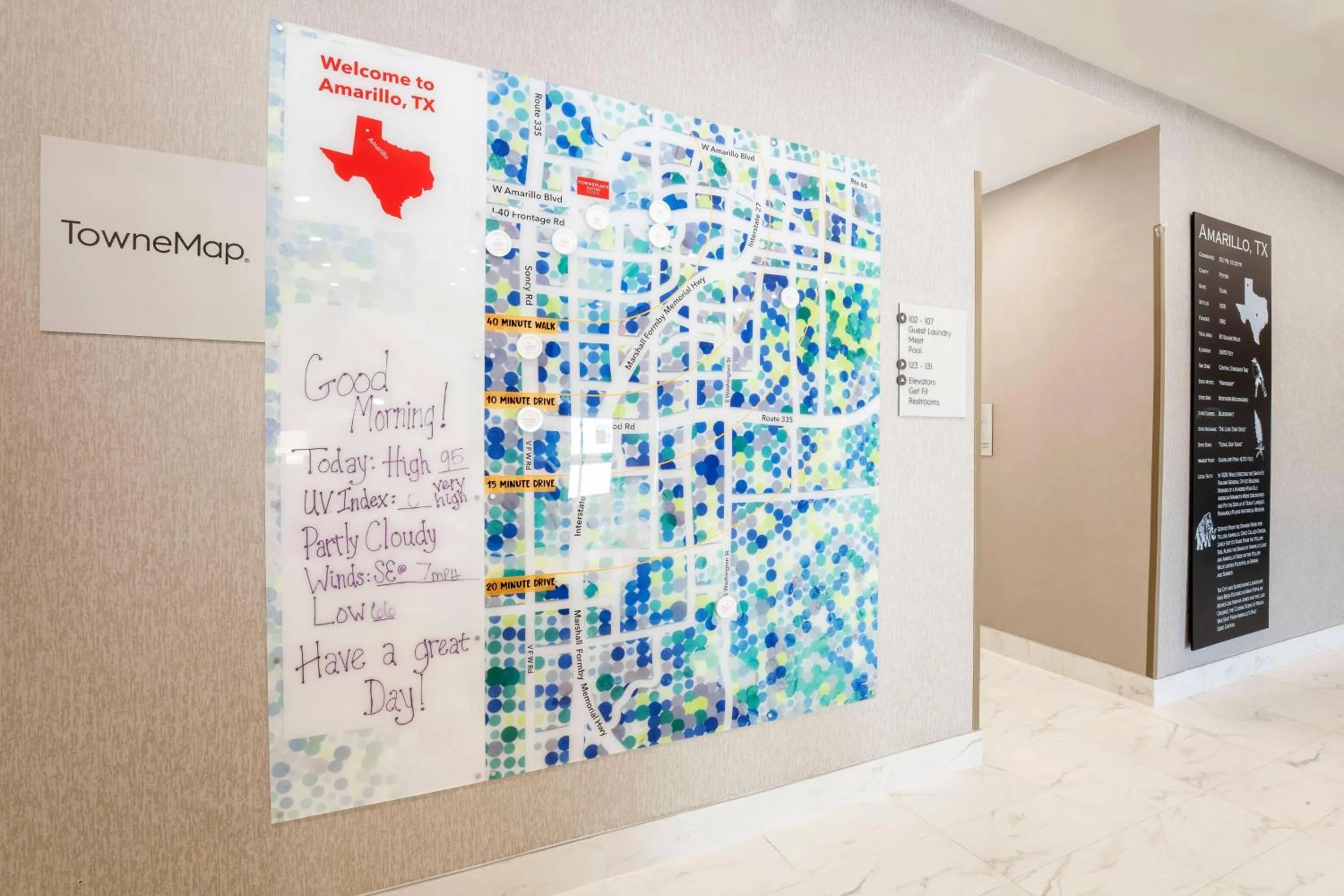 View (from property/room) in TownePlace Suites Amarillo West/Medical Center