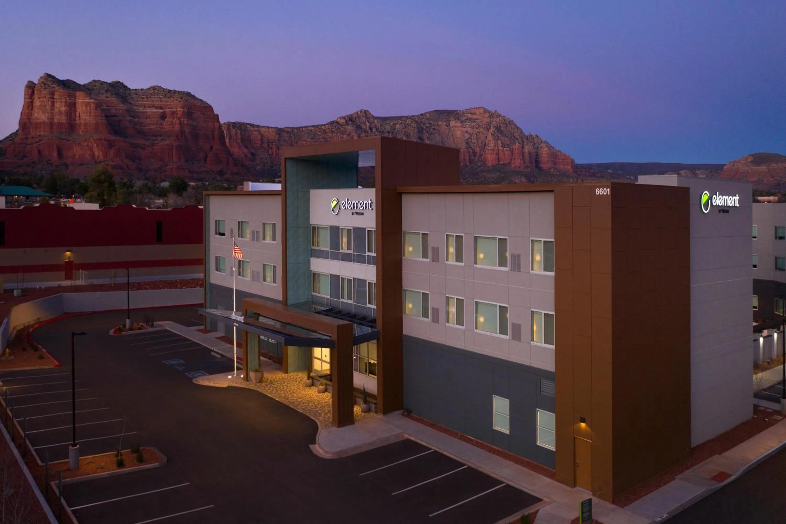 Property building in Element Sedona