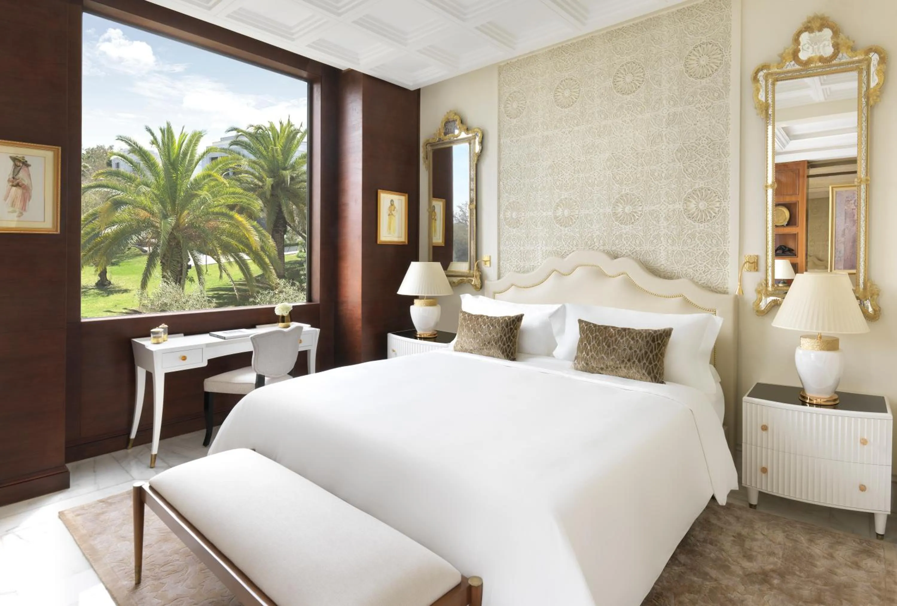 Garden view, Bed in The Ritz-Carlton Rabat, Dar Es Salam