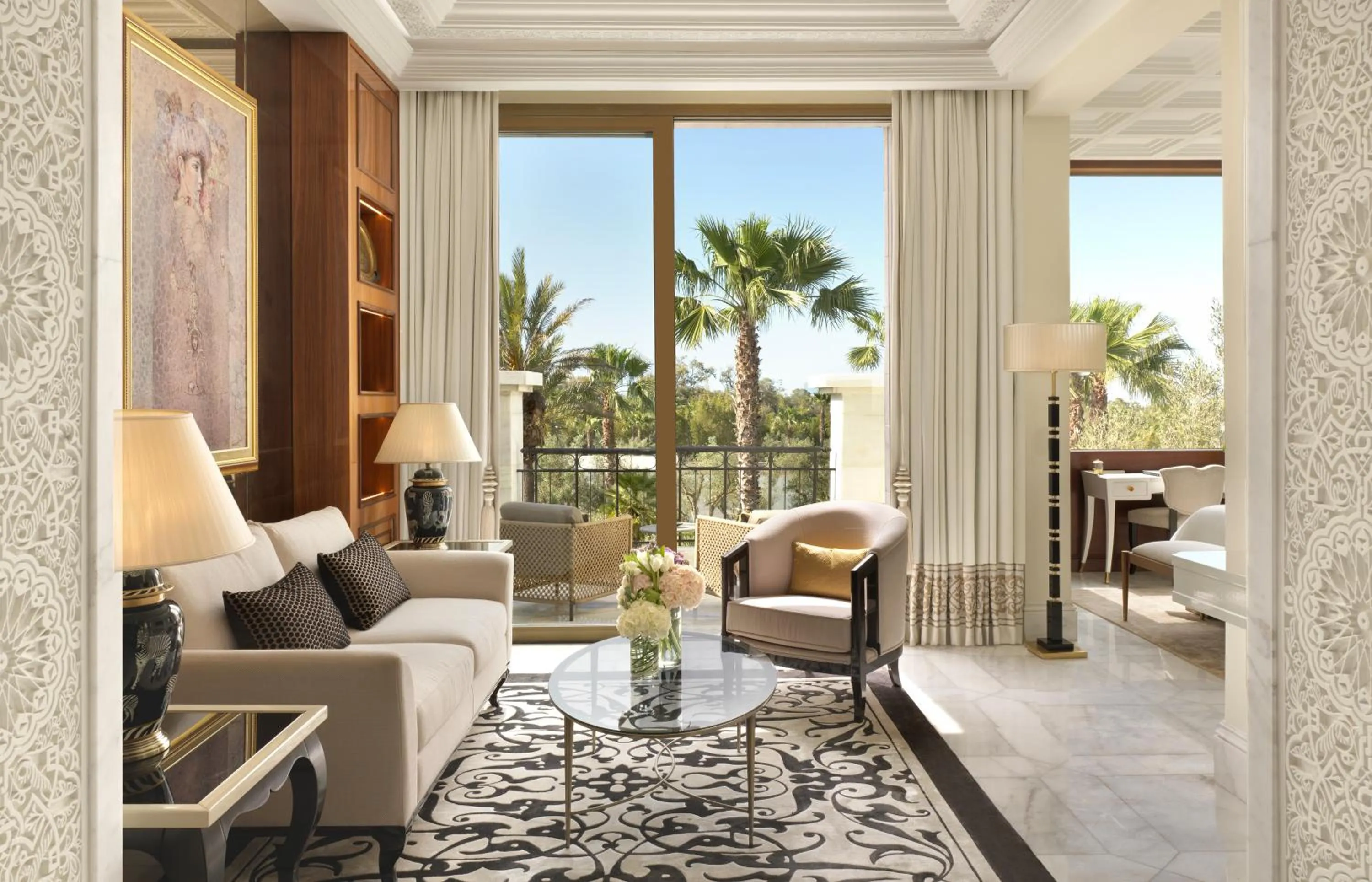 Living room in The Ritz-Carlton Rabat, Dar Es Salam