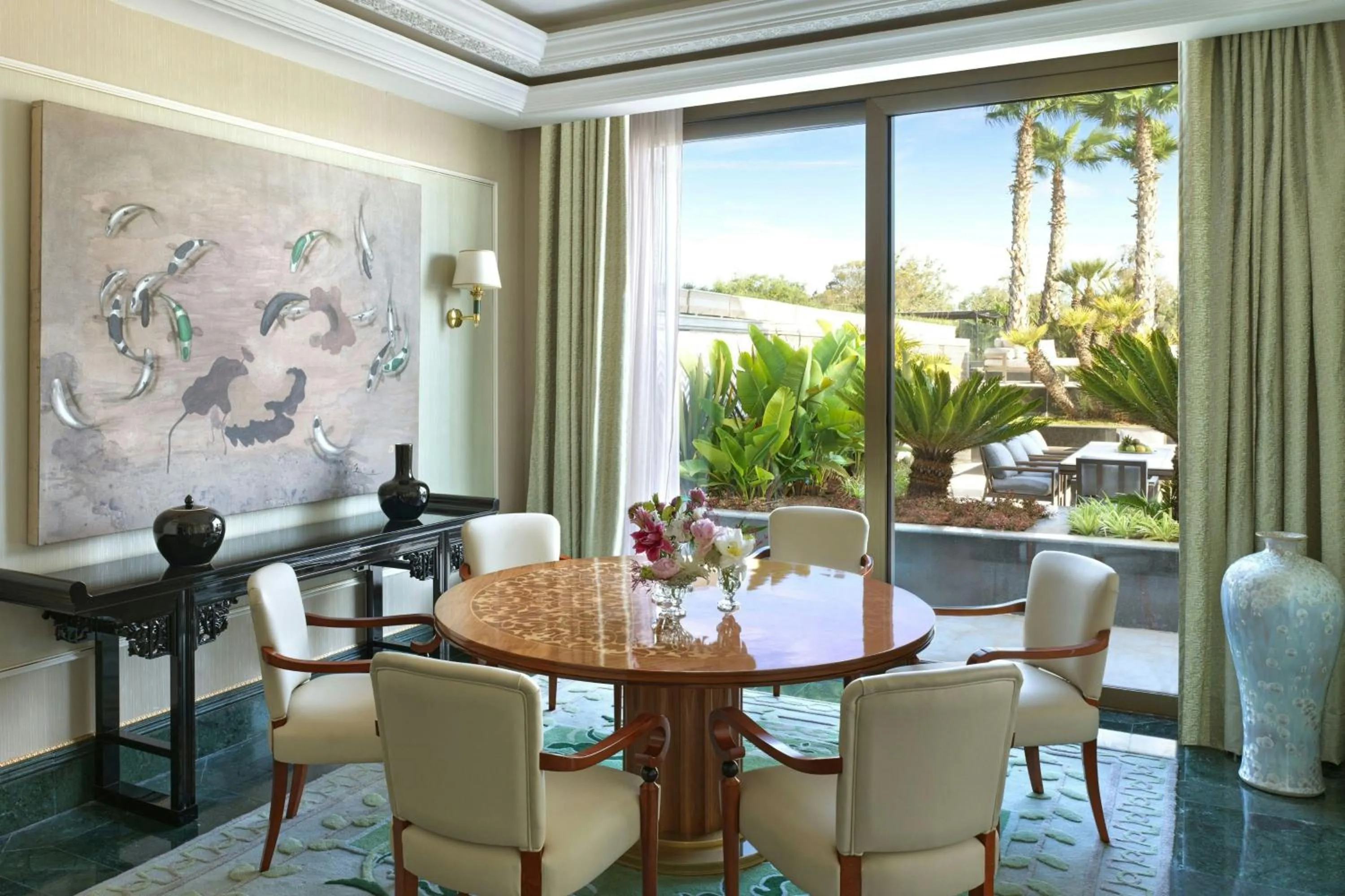 Living room in The Ritz-Carlton Rabat, Dar Es Salam