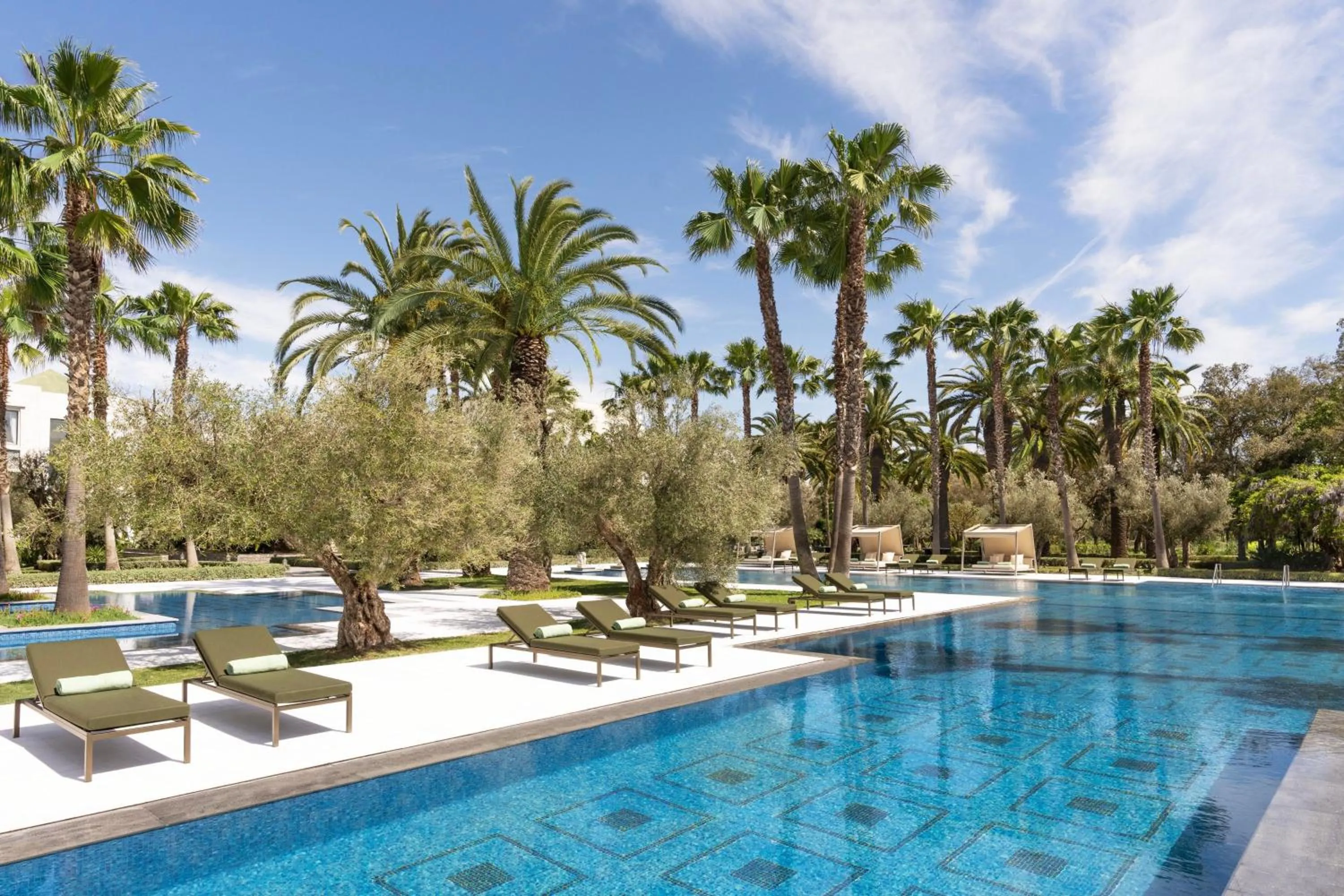 Swimming pool in The Ritz-Carlton Rabat, Dar Es Salam