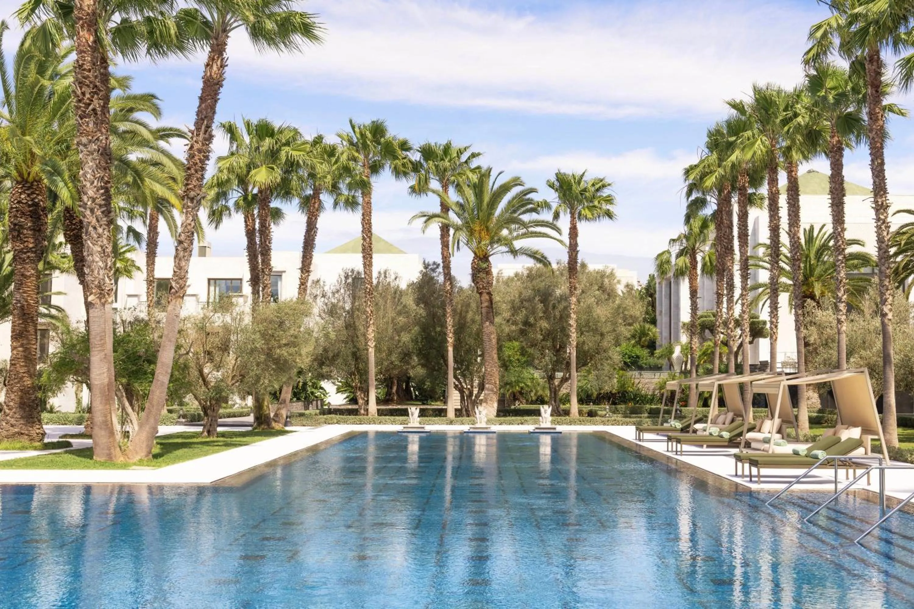 Swimming pool in The Ritz-Carlton Rabat, Dar Es Salam