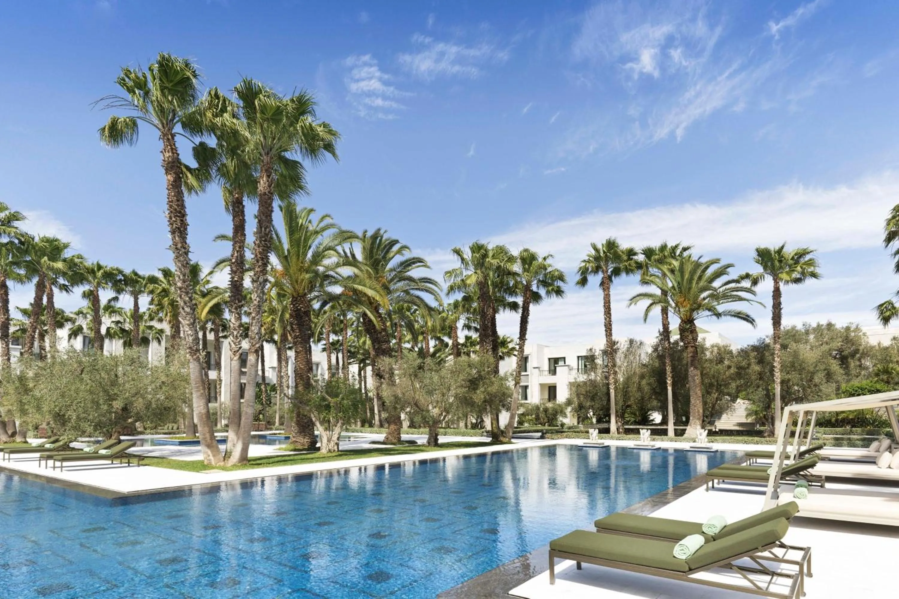 Swimming pool in The Ritz-Carlton Rabat, Dar Es Salam