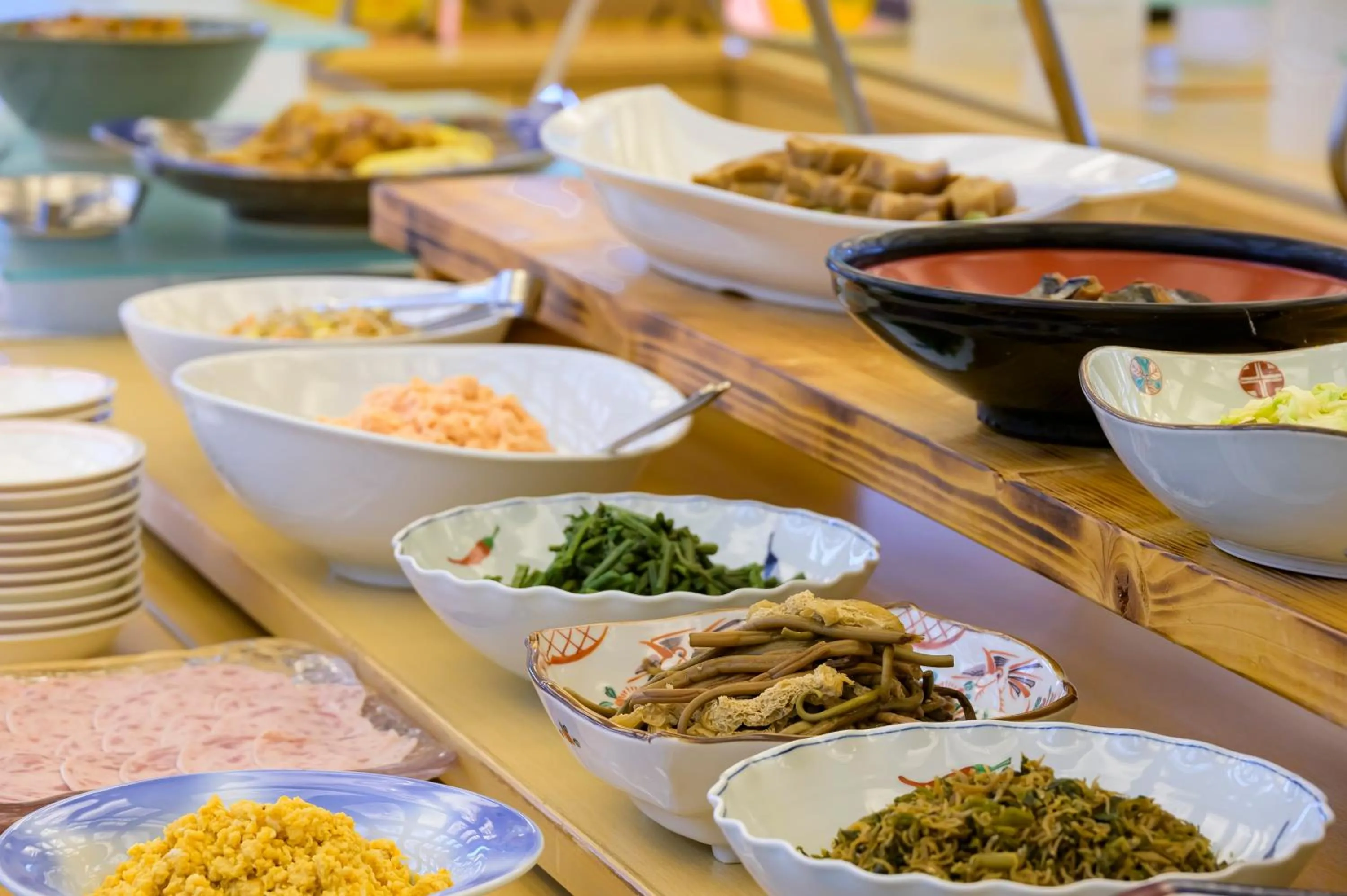 Buffet breakfast in Hotel Seifuuen