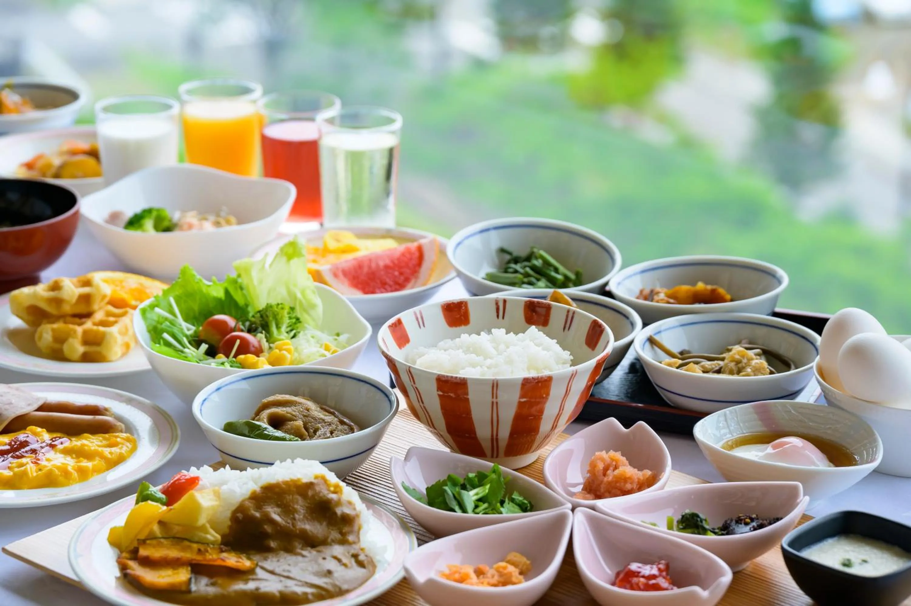 Breakfast in Hotel Seifuuen