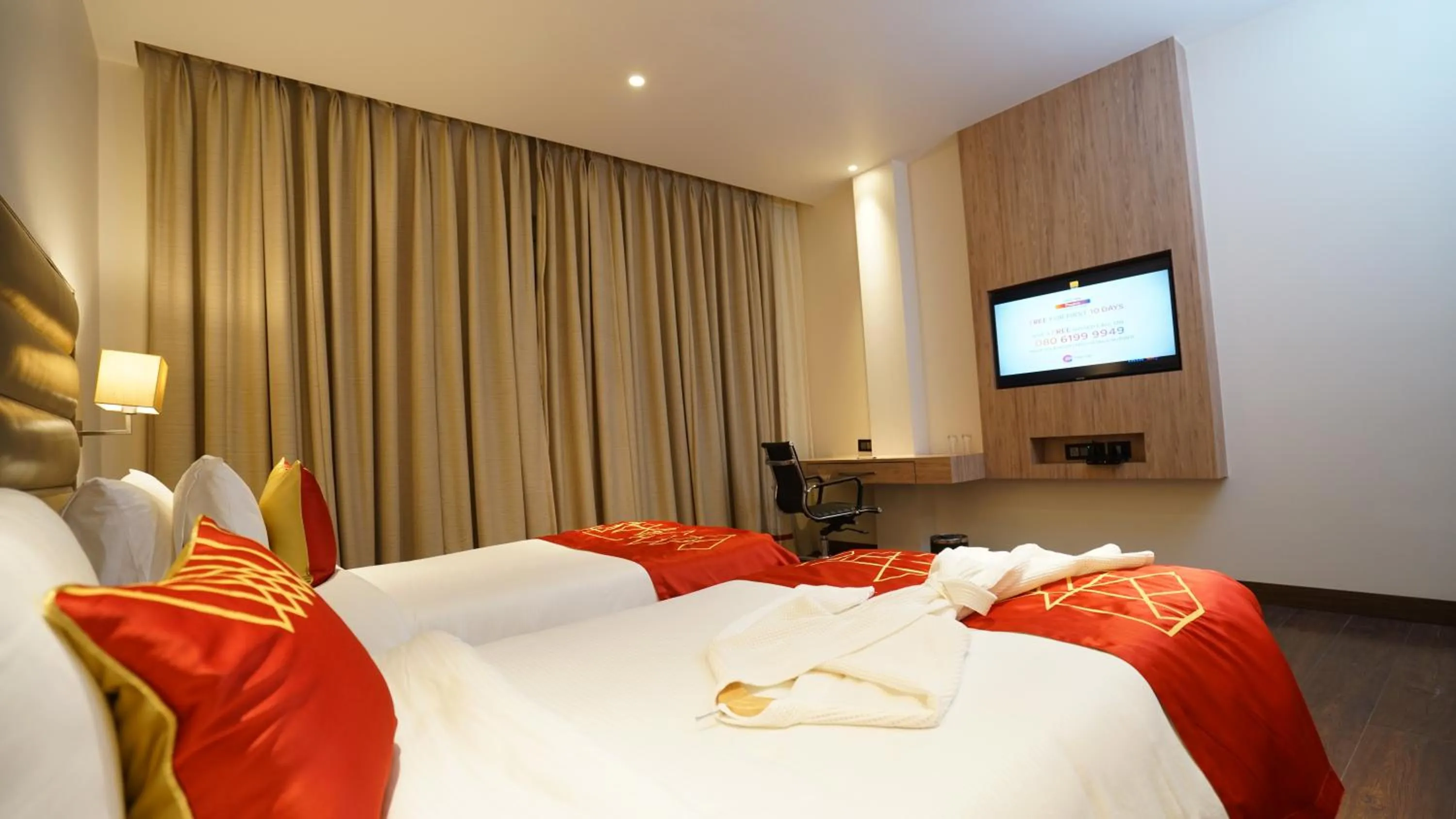 Bed in Ramada by Wyndham Aligarh GT Road