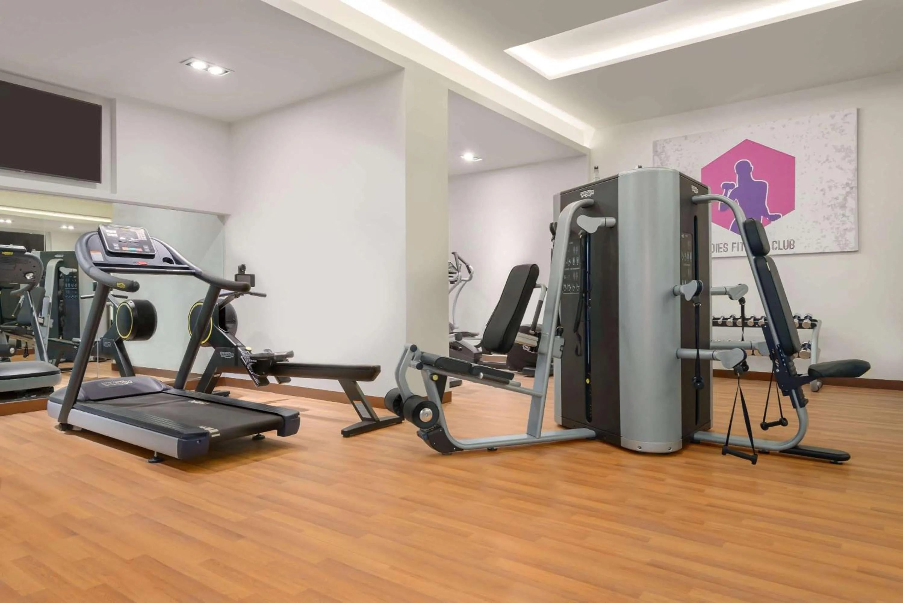 Fitness centre/facilities in Wyndham Garden Muscat Al Khuwair
