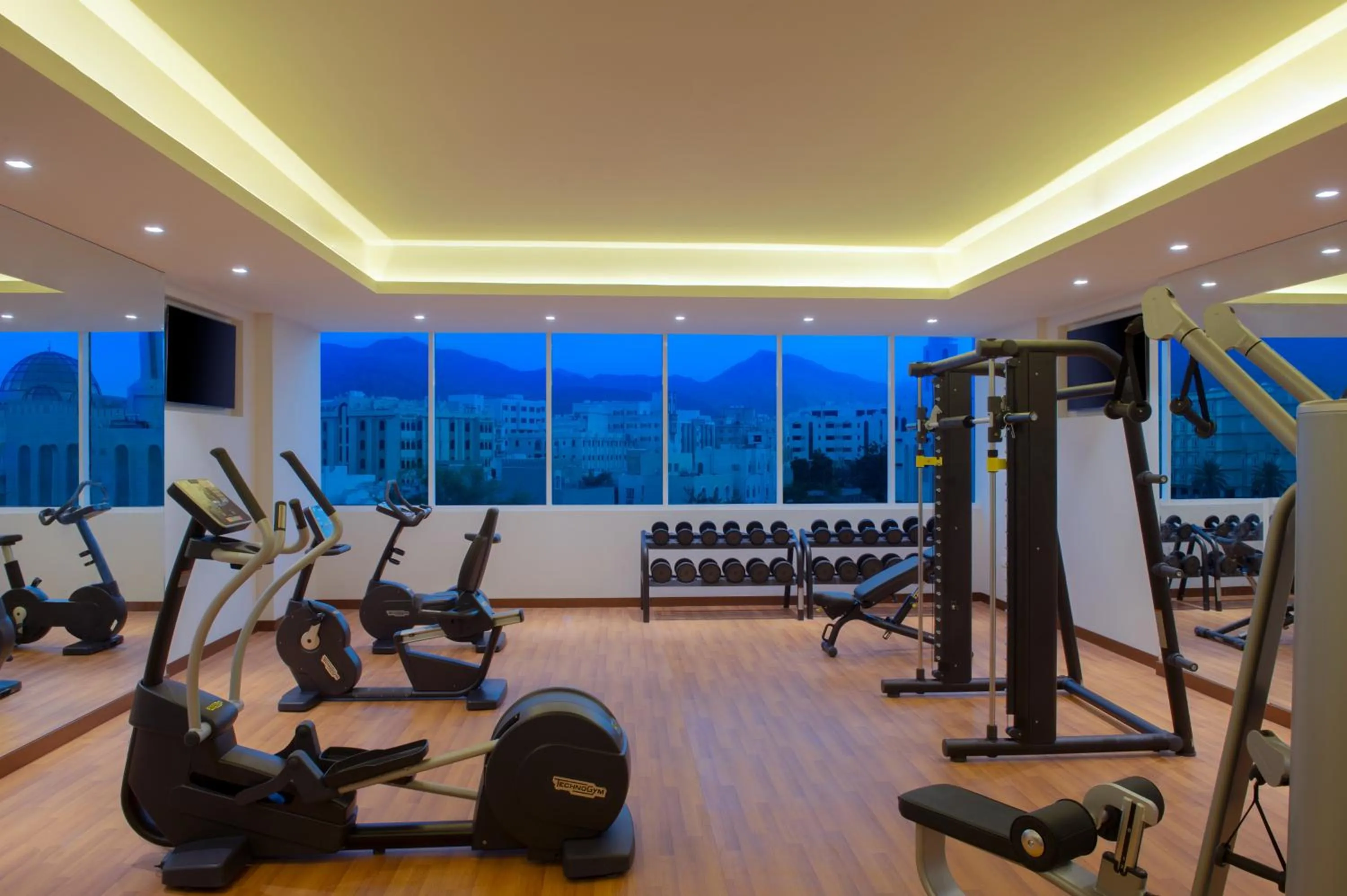Fitness centre/facilities in Wyndham Garden Muscat Al Khuwair