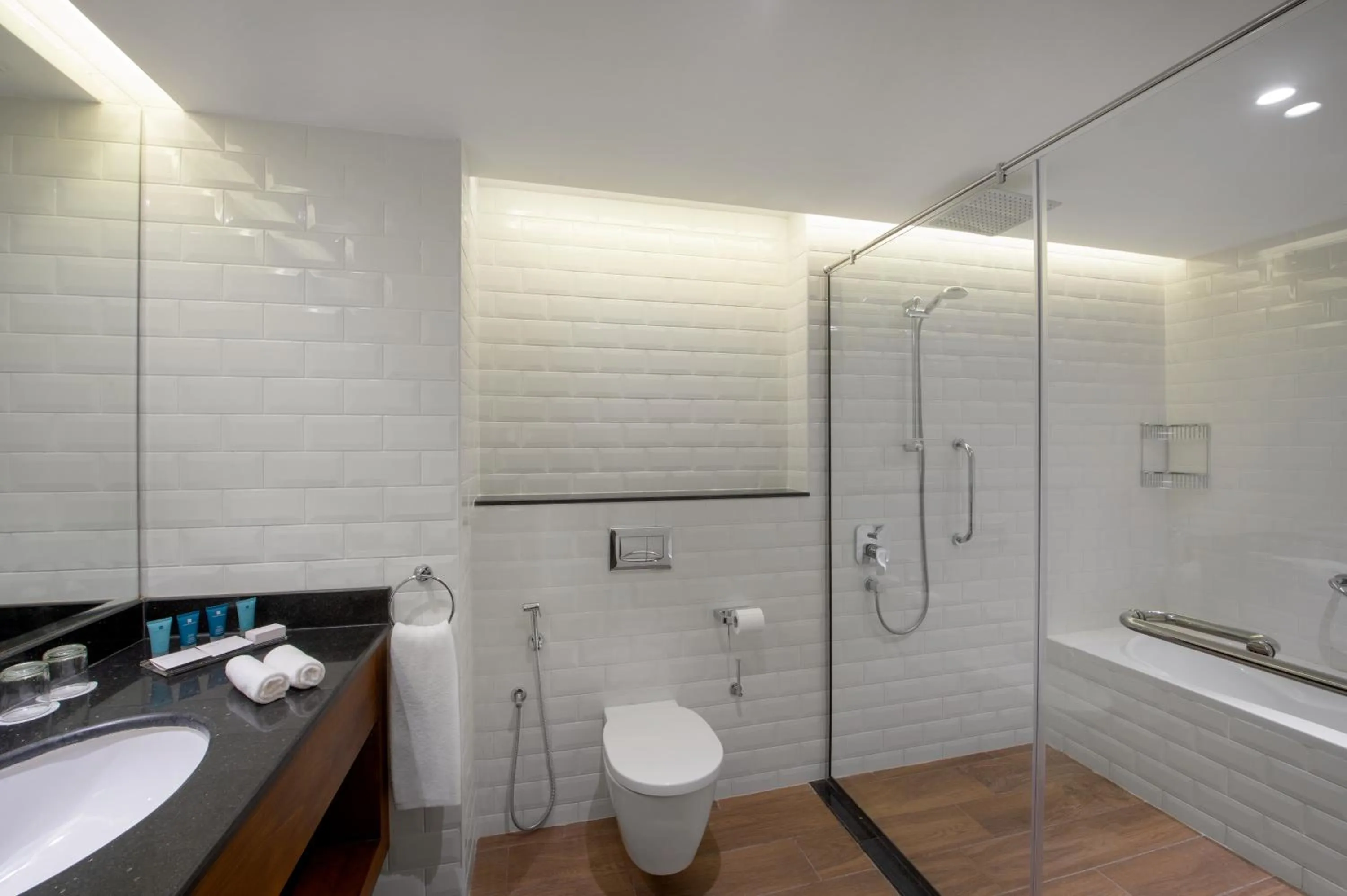 Bathroom in Wyndham Garden Muscat Al Khuwair