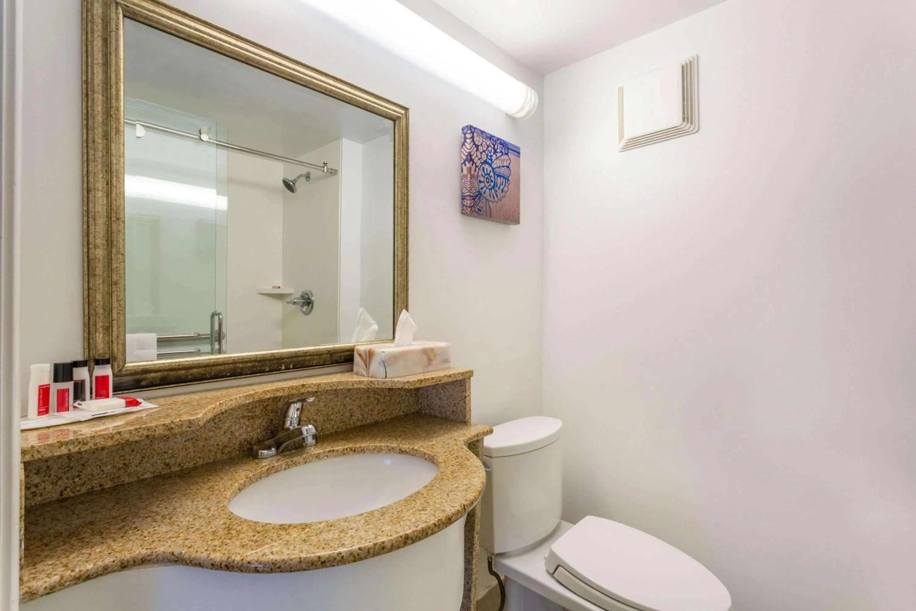 Bathroom in Ramada by Wyndham Virginia Beach